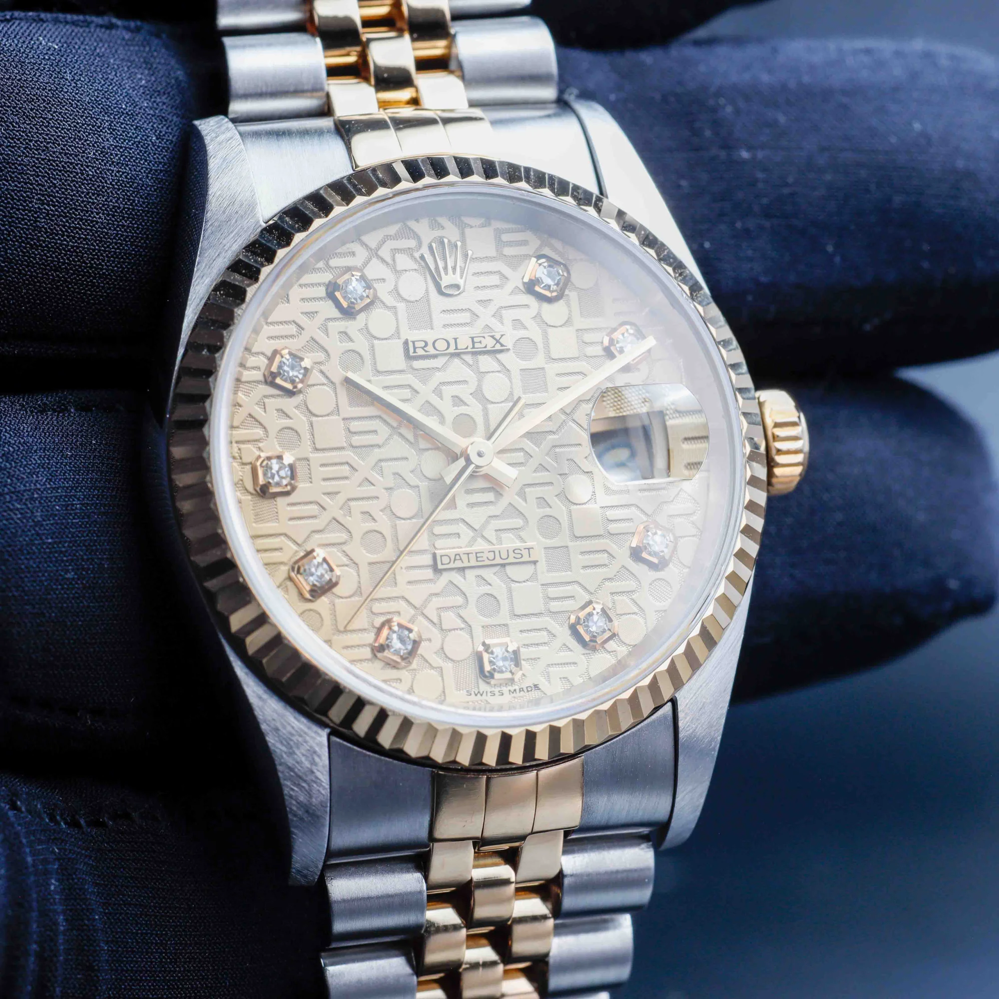 Rolex Datejust 36 acier/or jaune 10