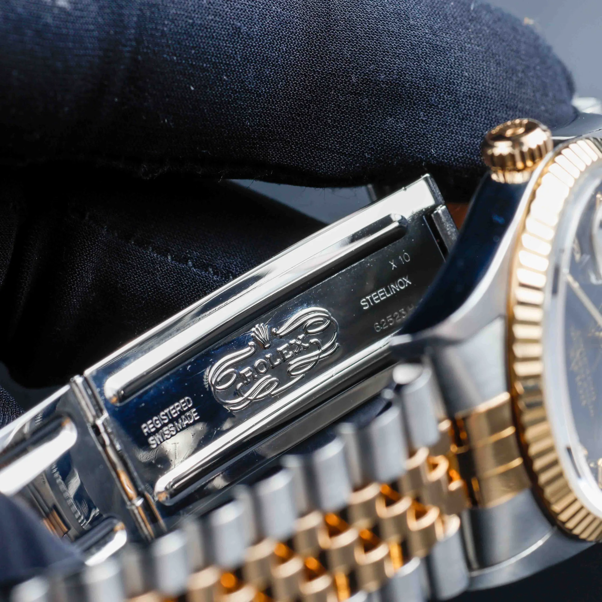 Rolex Datejust 36 acier/or jaune 12