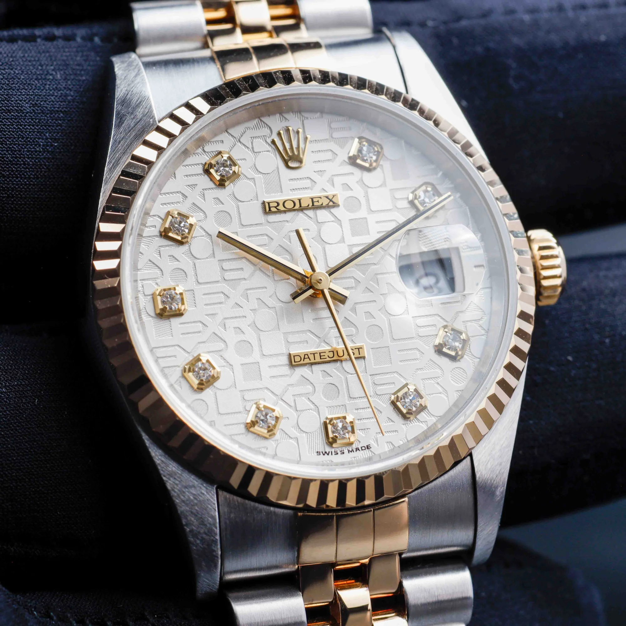 Rolex Datejust 36 acier/or jaune 10