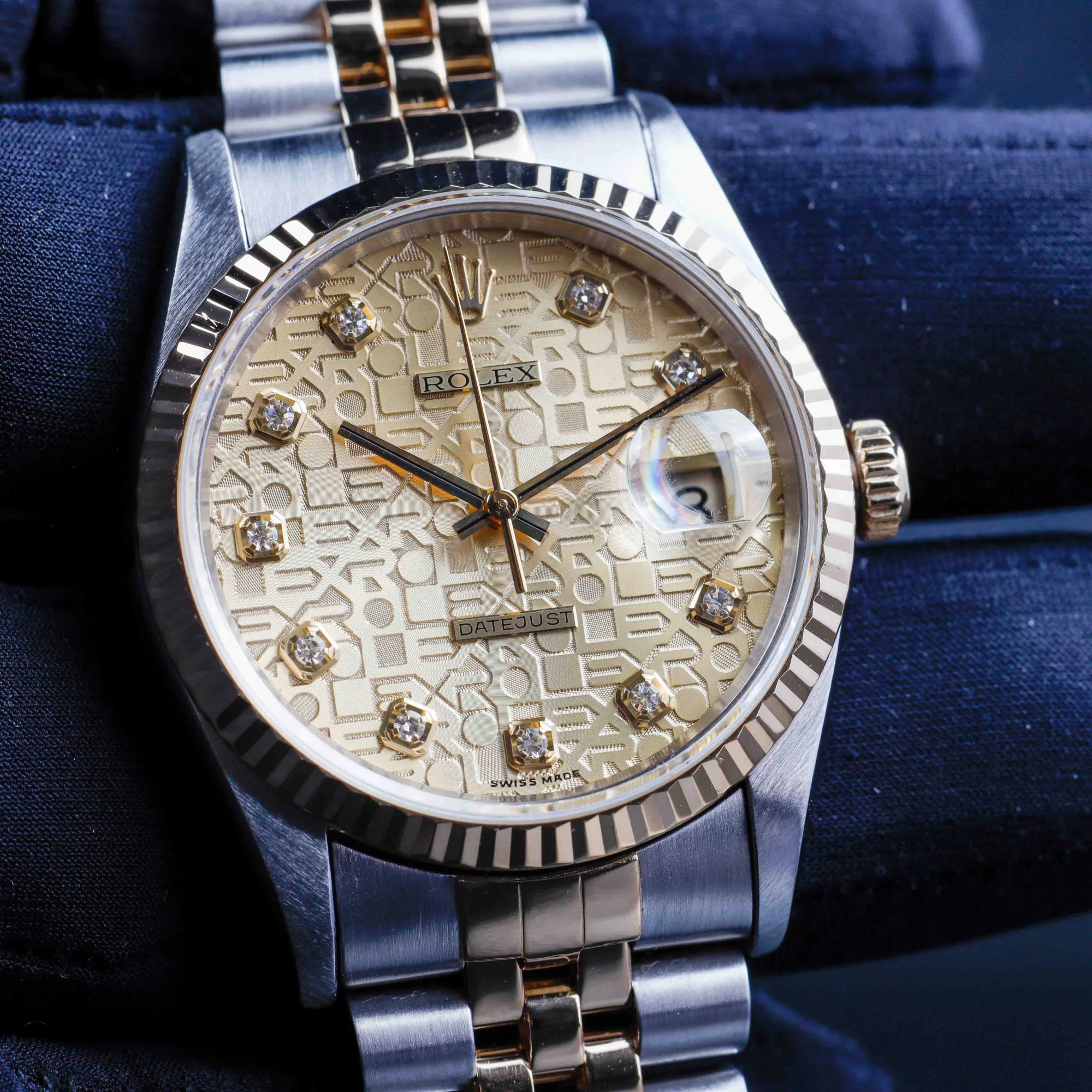 Rolex Datejust 36 acier/or jaune 10