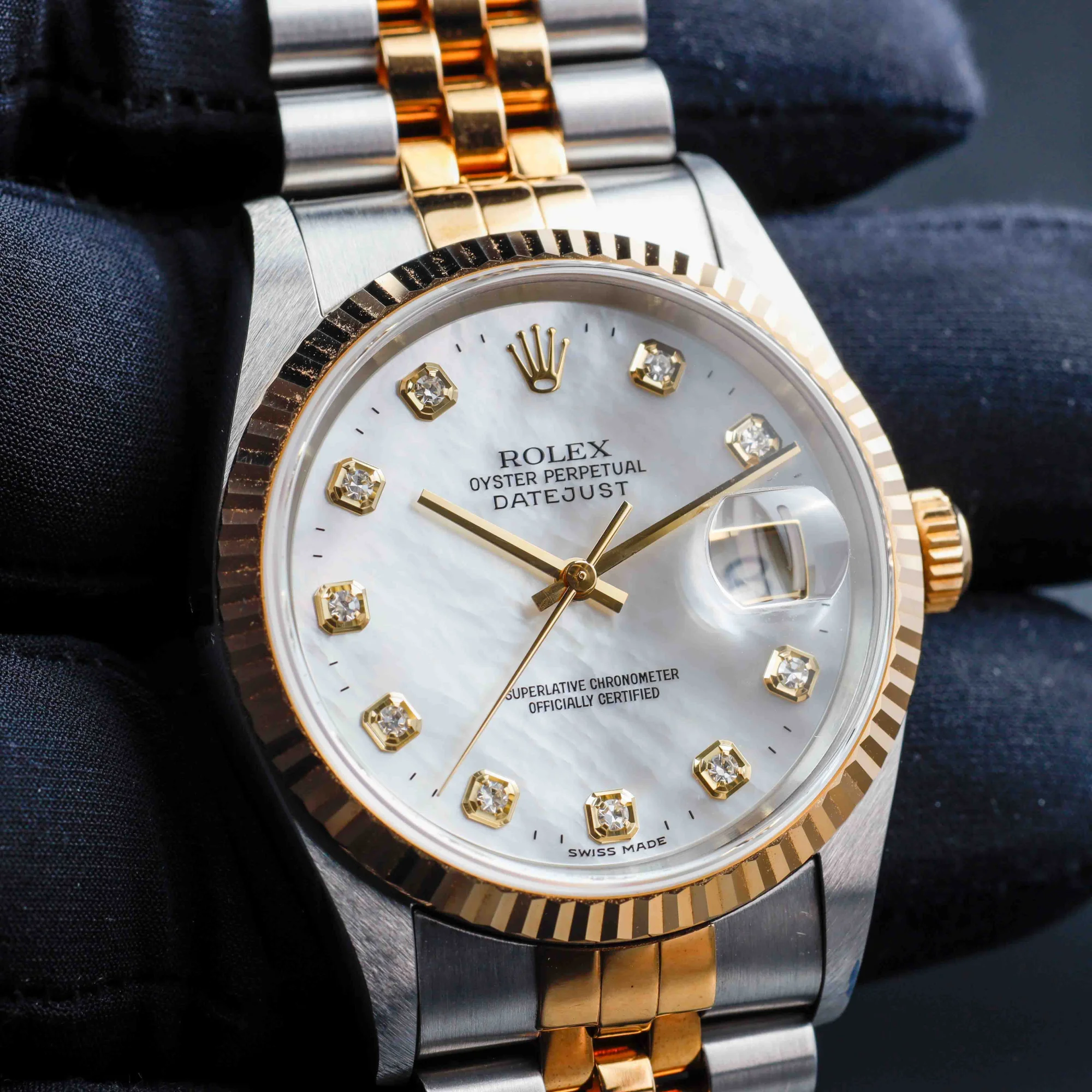 Rolex Datejust 36 nos Condition steel/yellow gold 10