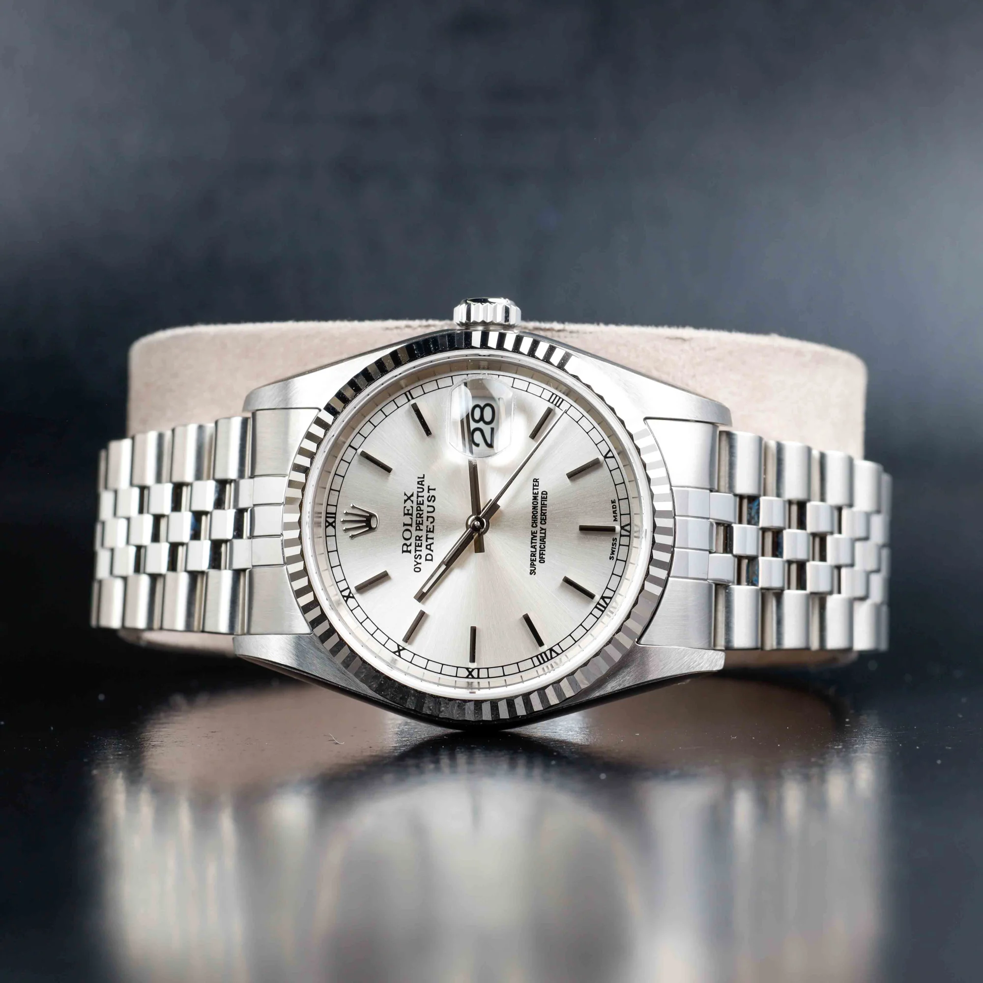 Rolex Datejust 36 nos Zustand stahl/weißgold 2