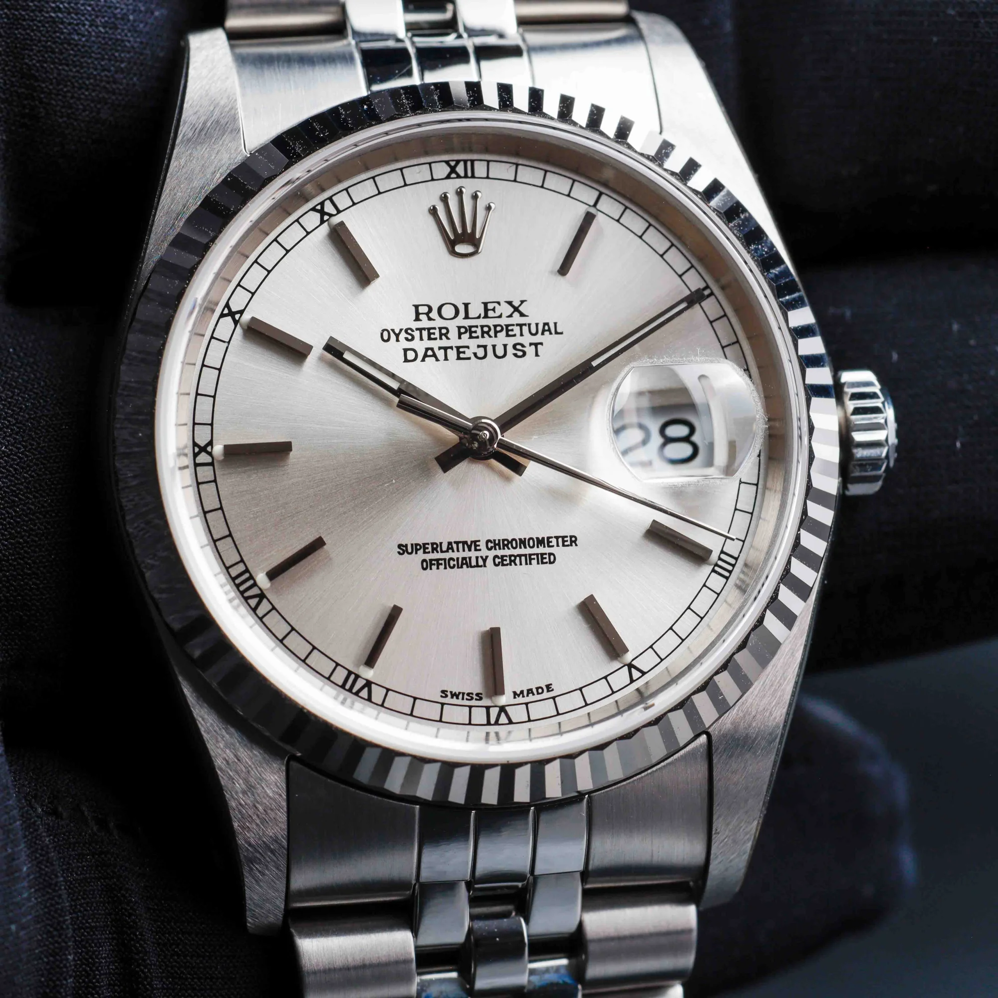 Rolex Datejust 36 nos Zustand stahl/weißgold 9