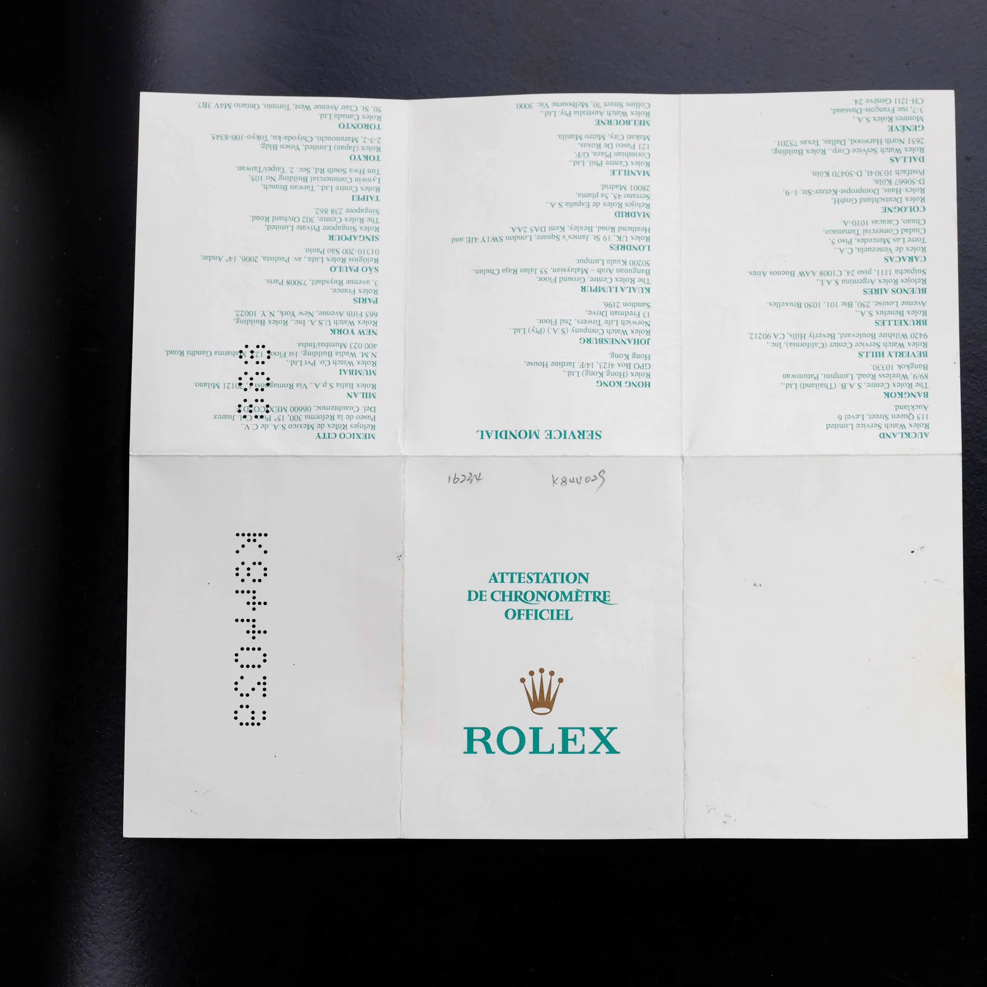Rolex Datejust 36 nos Condition acier/or blanc 14