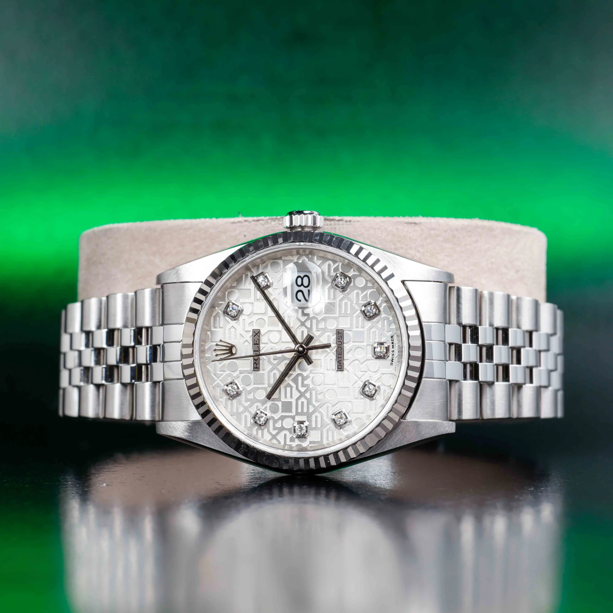 Rolex Datejust 36 acciaio/oro bianco