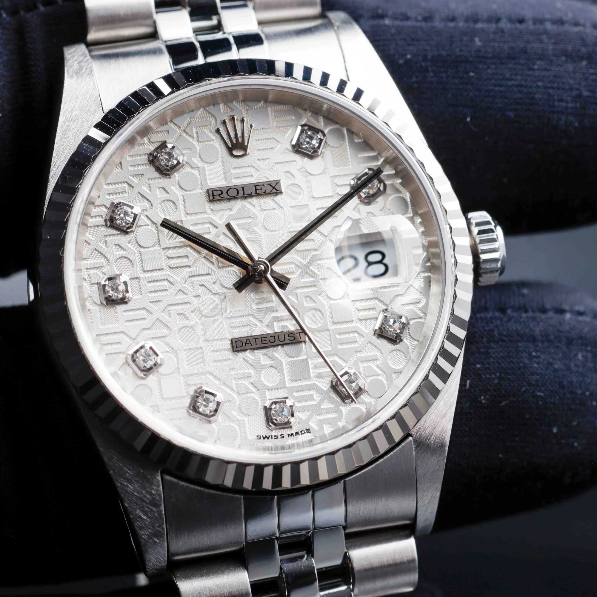 Rolex Datejust 36 acciaio/oro bianco 10