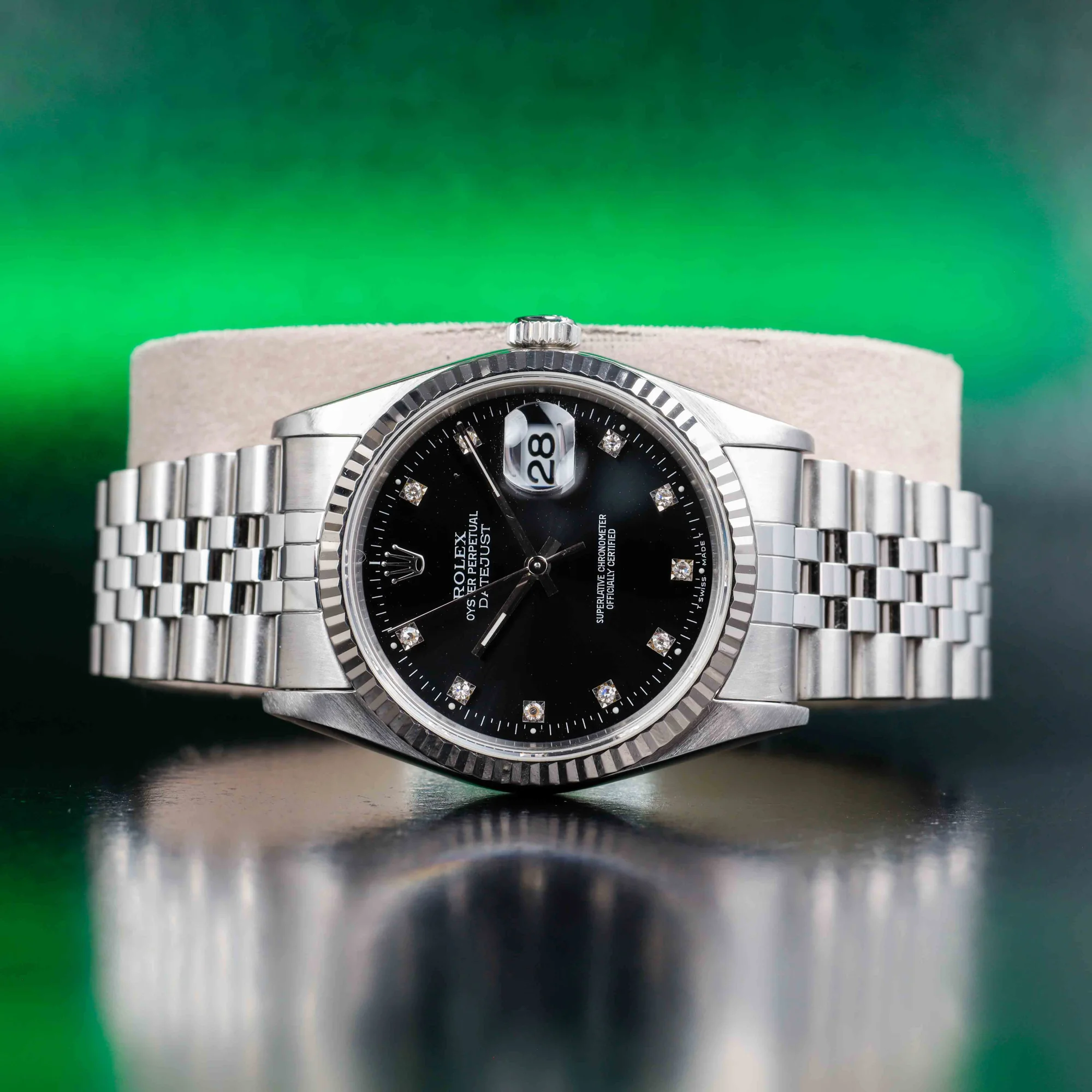 Rolex Datejust 36 acciaio/oro bianco