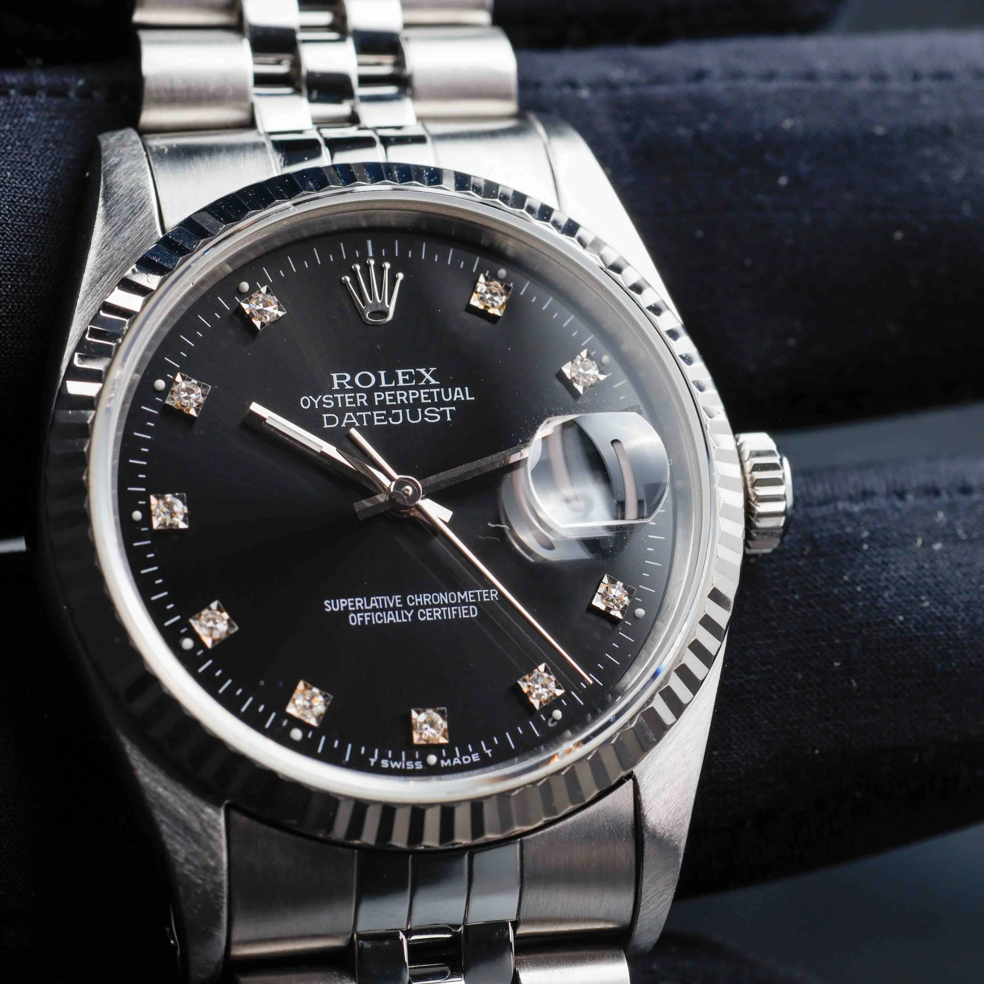 Rolex Datejust 36 acciaio/oro bianco 10
