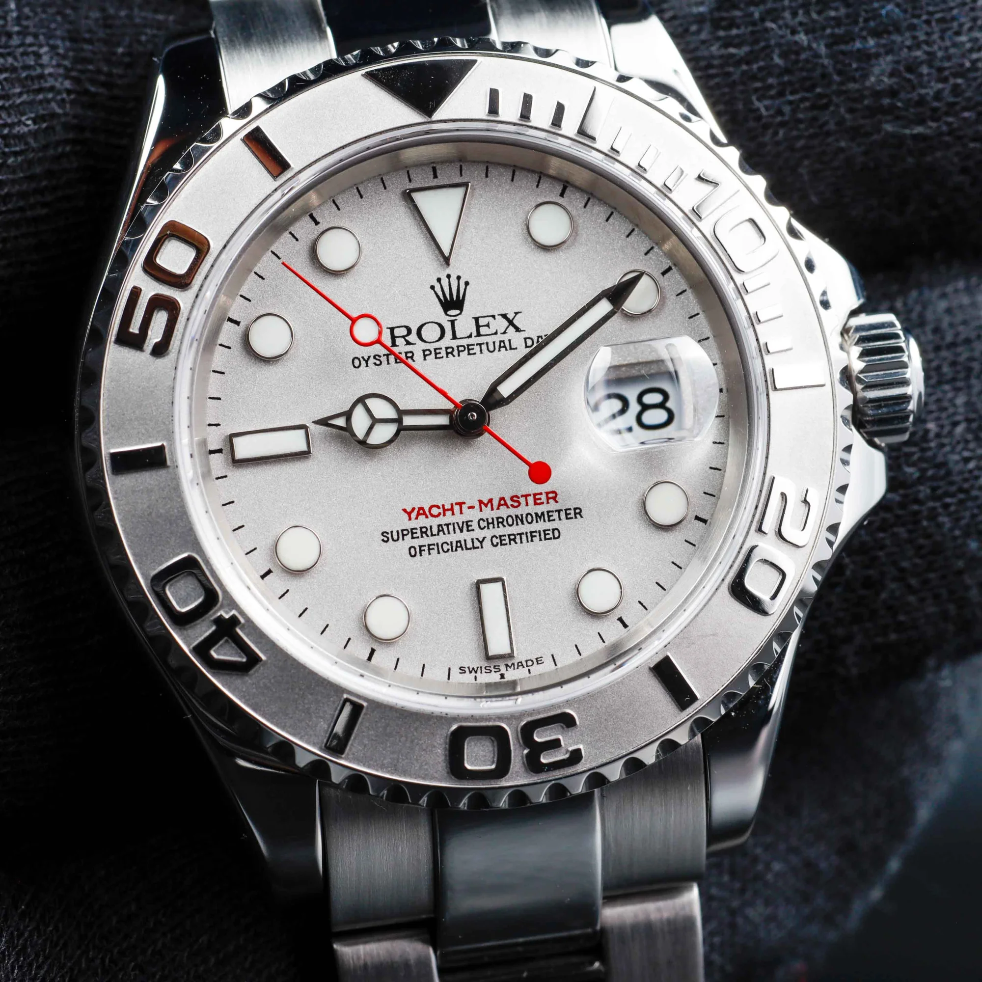 Rolex Yacht-master 40 acciaio/platino 10