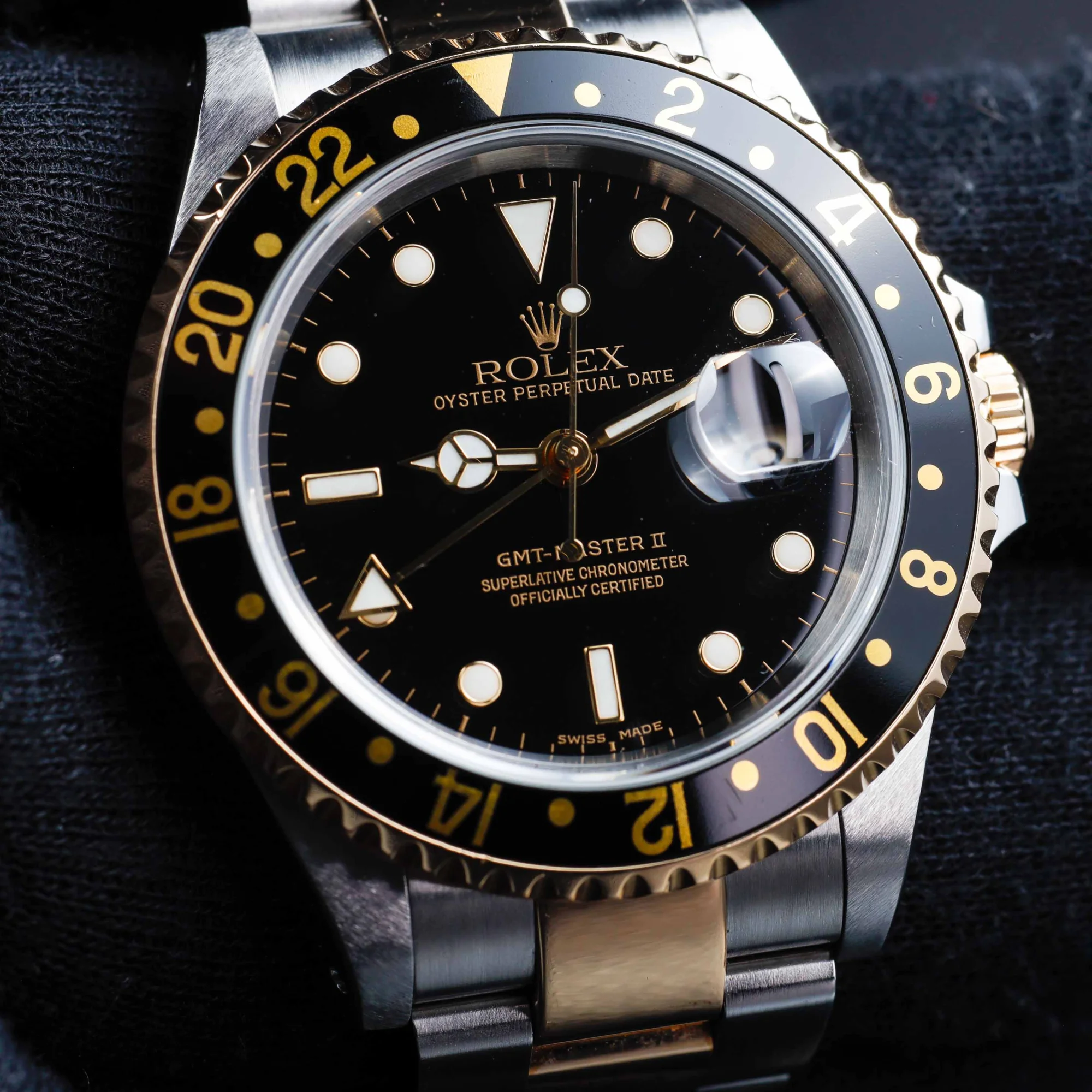 Rolex Gmt-master Ii acciaio/oro 10