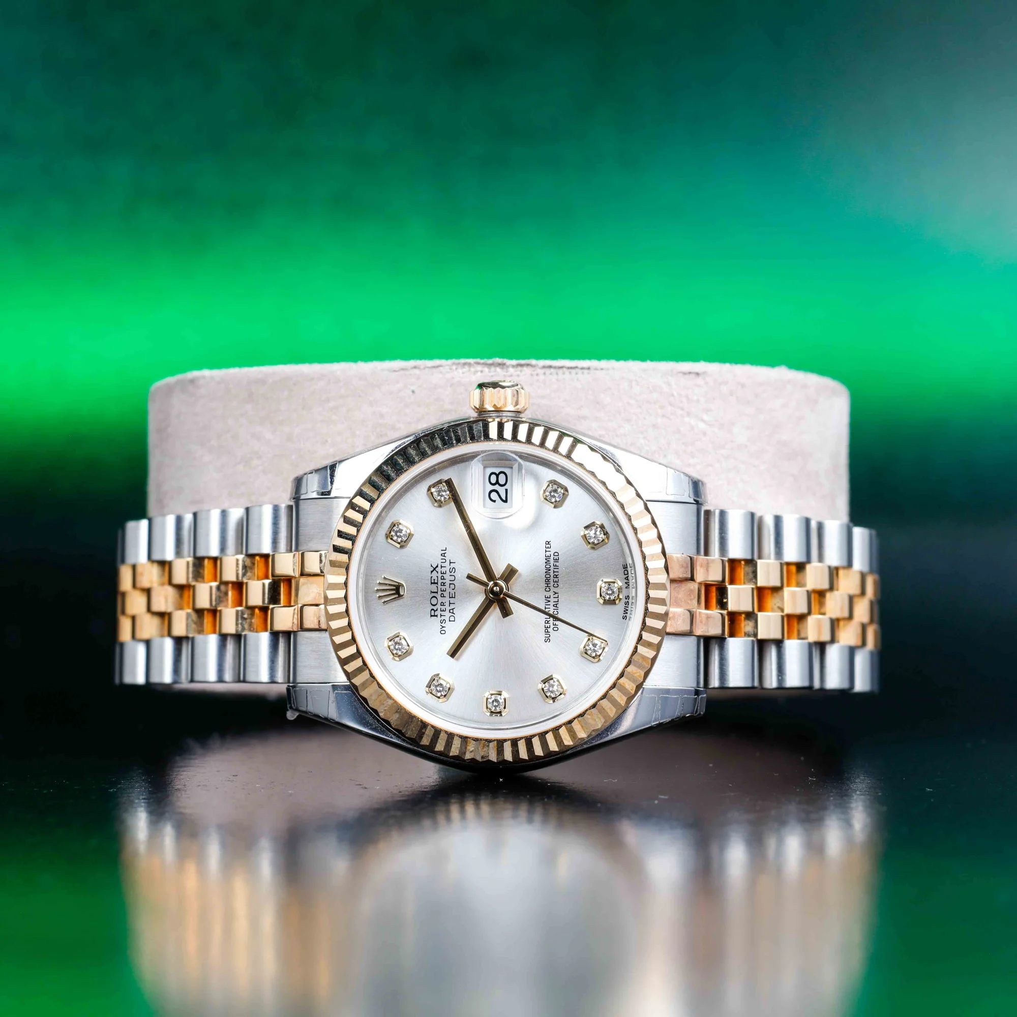 Rolex Datejust 31 nos With Stickers steel/gold