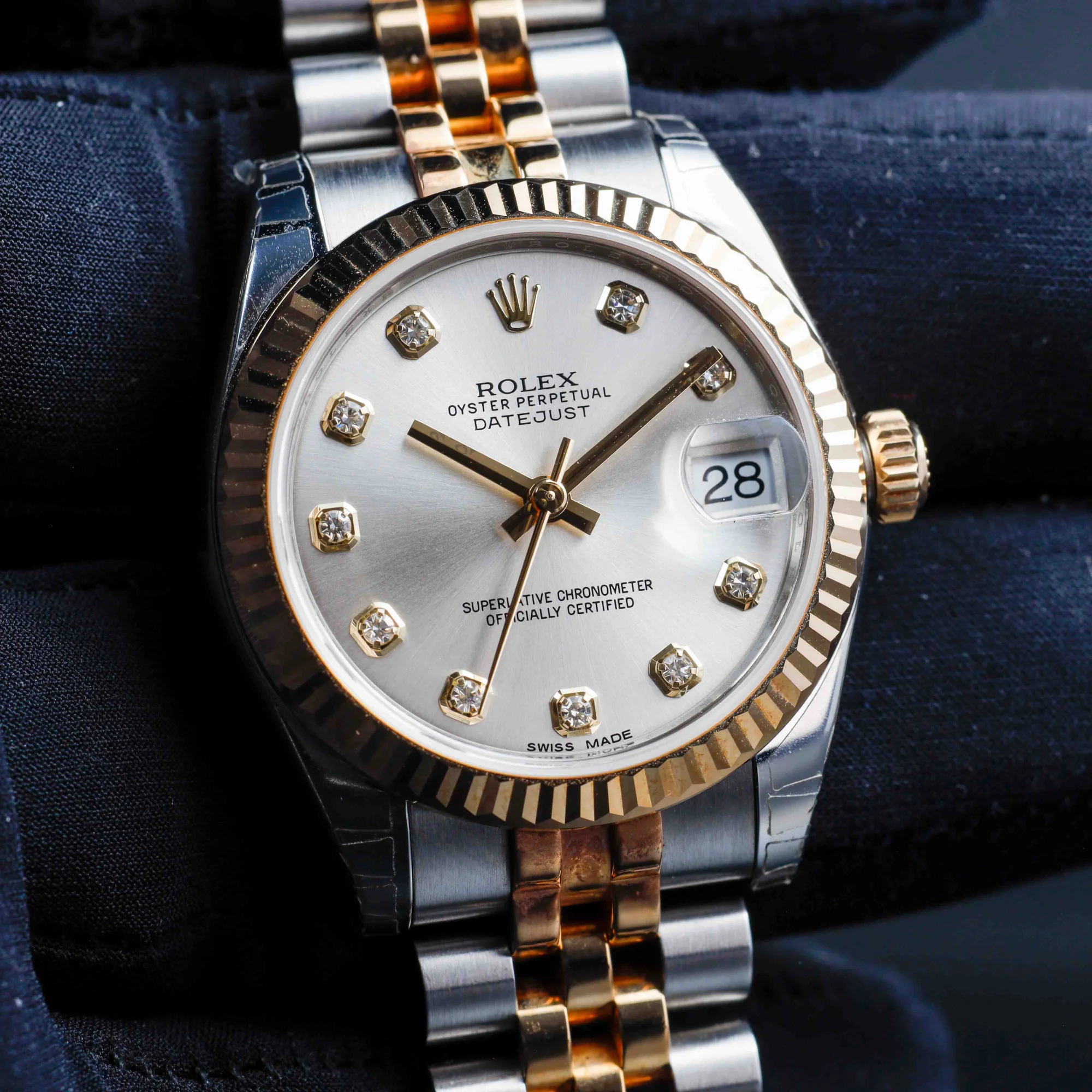 Rolex Datejust 31 nos With Stickers steel/gold 9