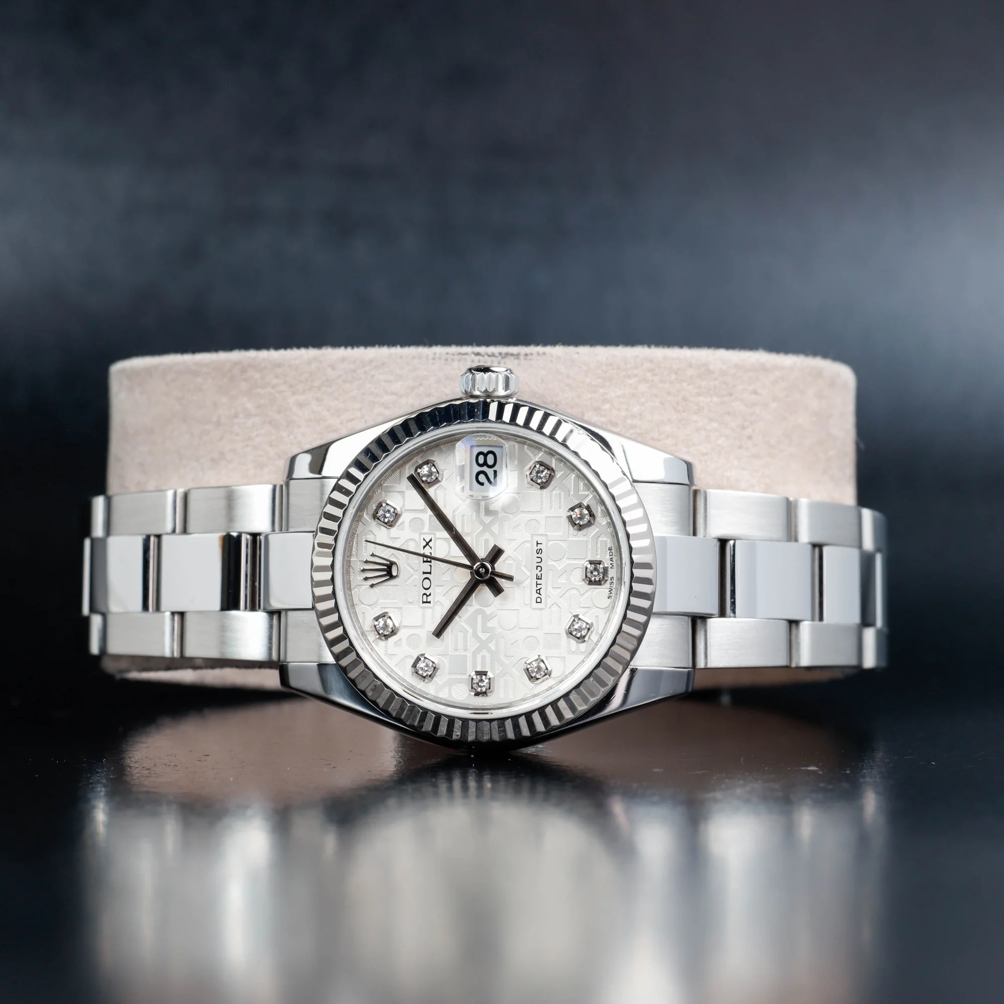Rolex Datum31just stahl/weißgold 2