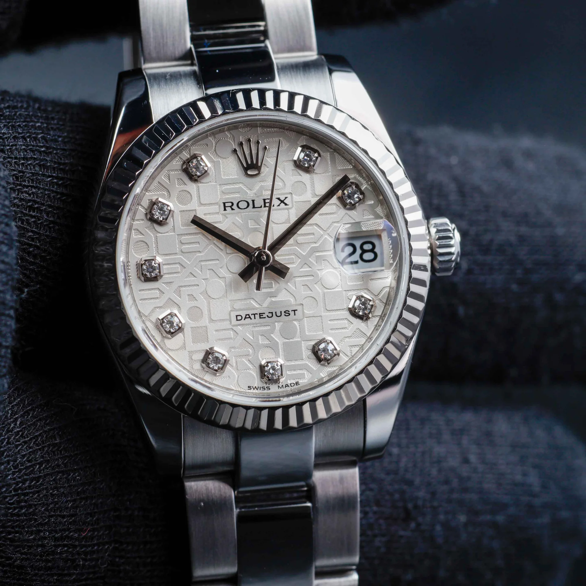 Rolex Datum31just stahl/weißgold 10