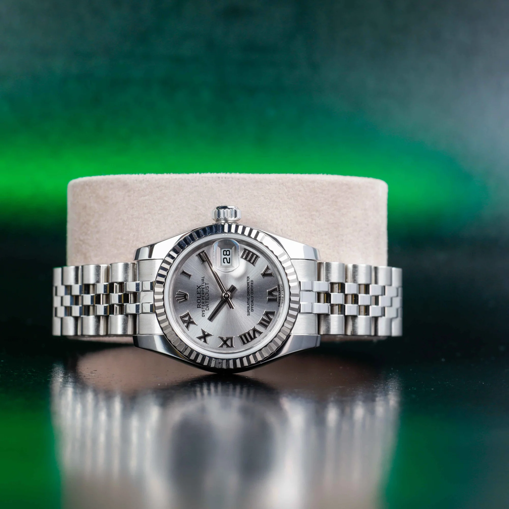 Rolex Lady-datejust 26 steel/white gold