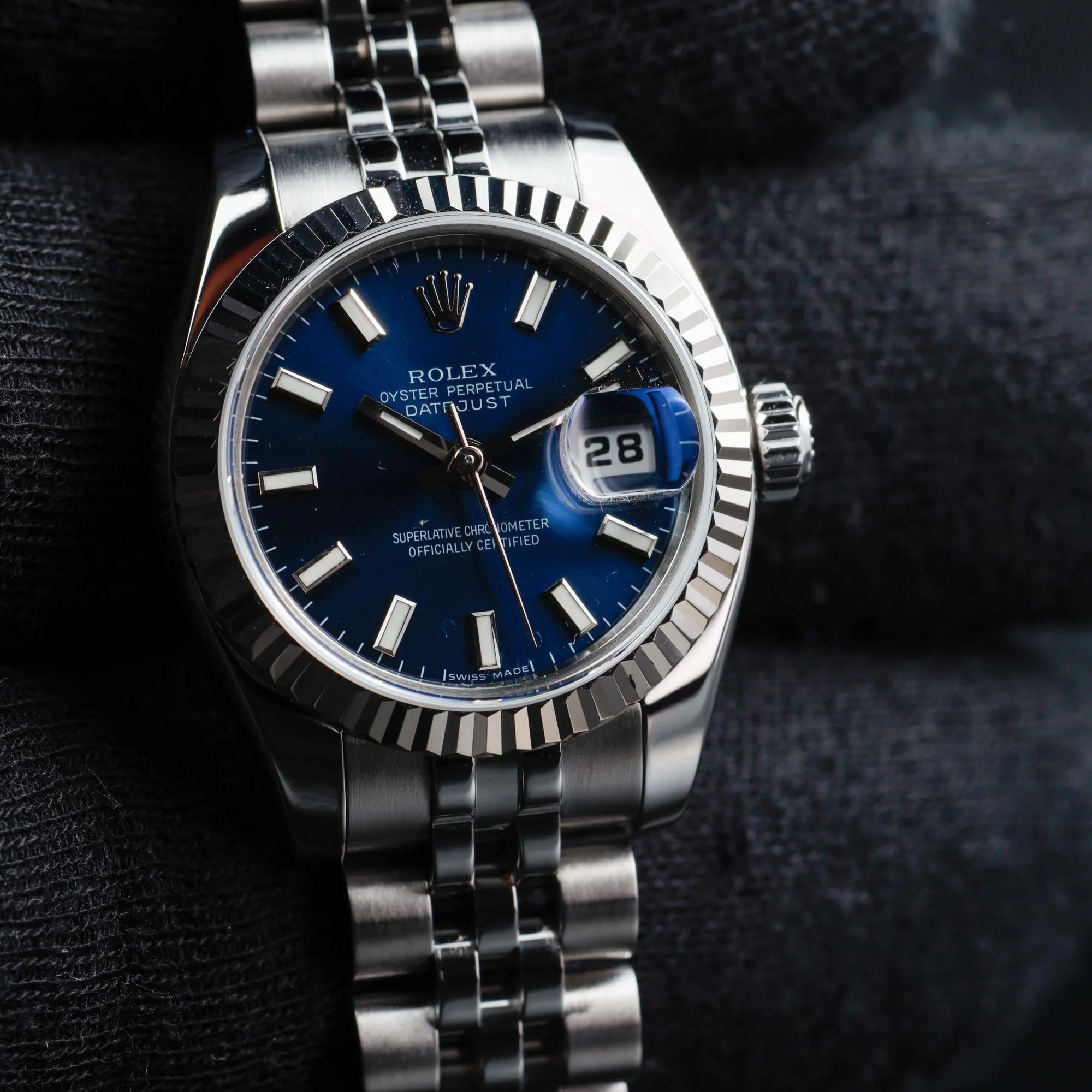 Rolex Lady-datejust 26 acciaio/oro bianco 10