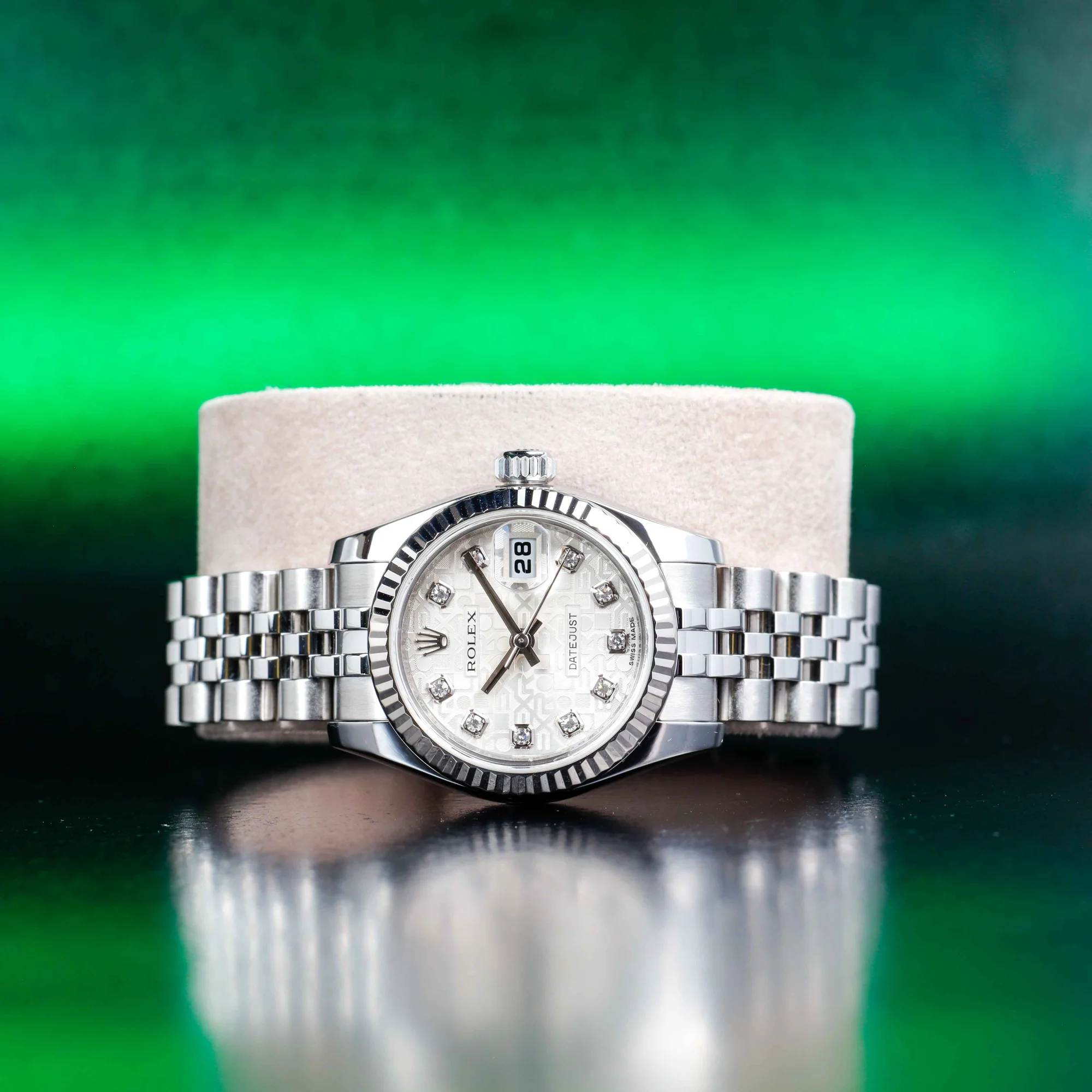 Rolex Lady-datejust 26 steel/white gold