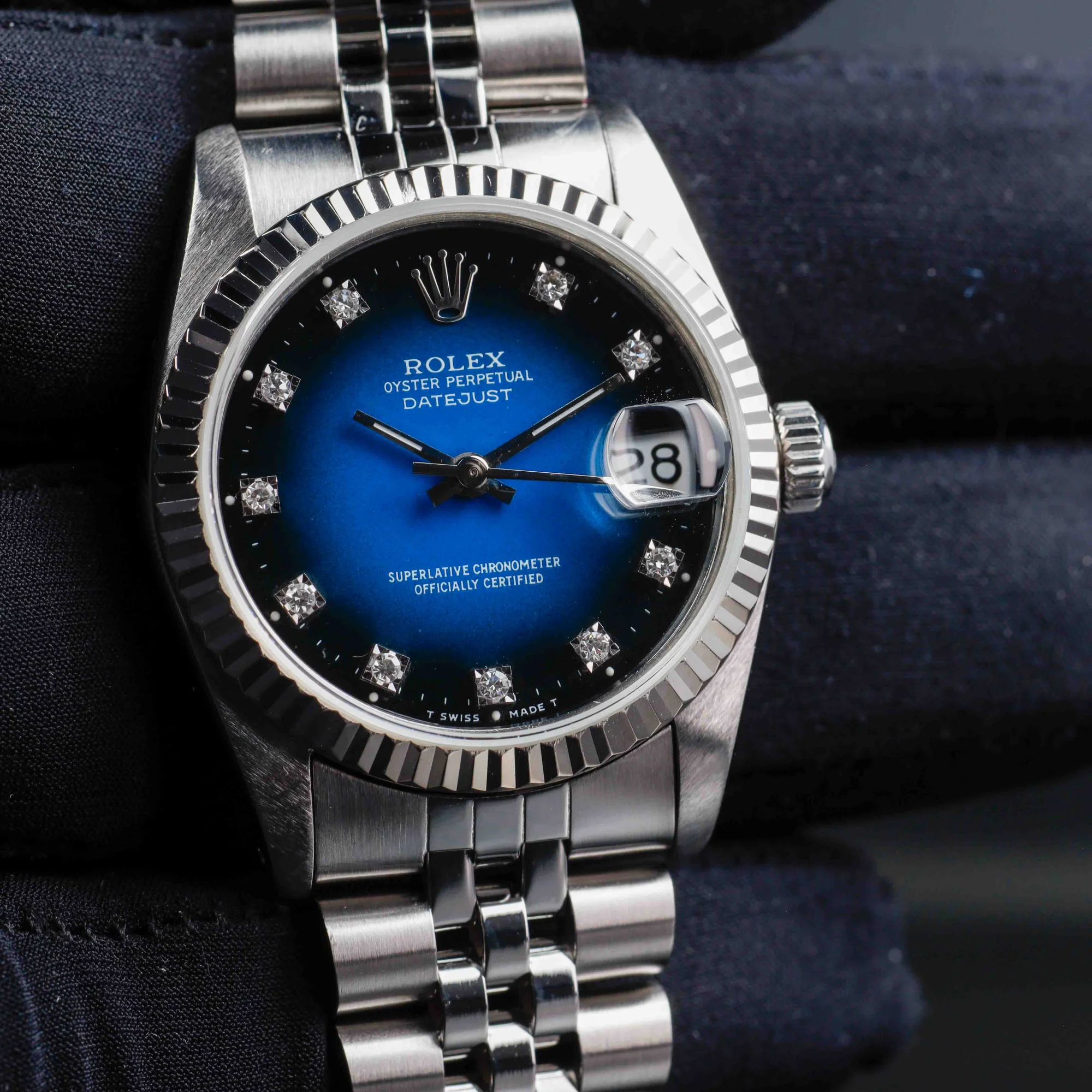 Rolex Datejust 31 acier/or blanc 10