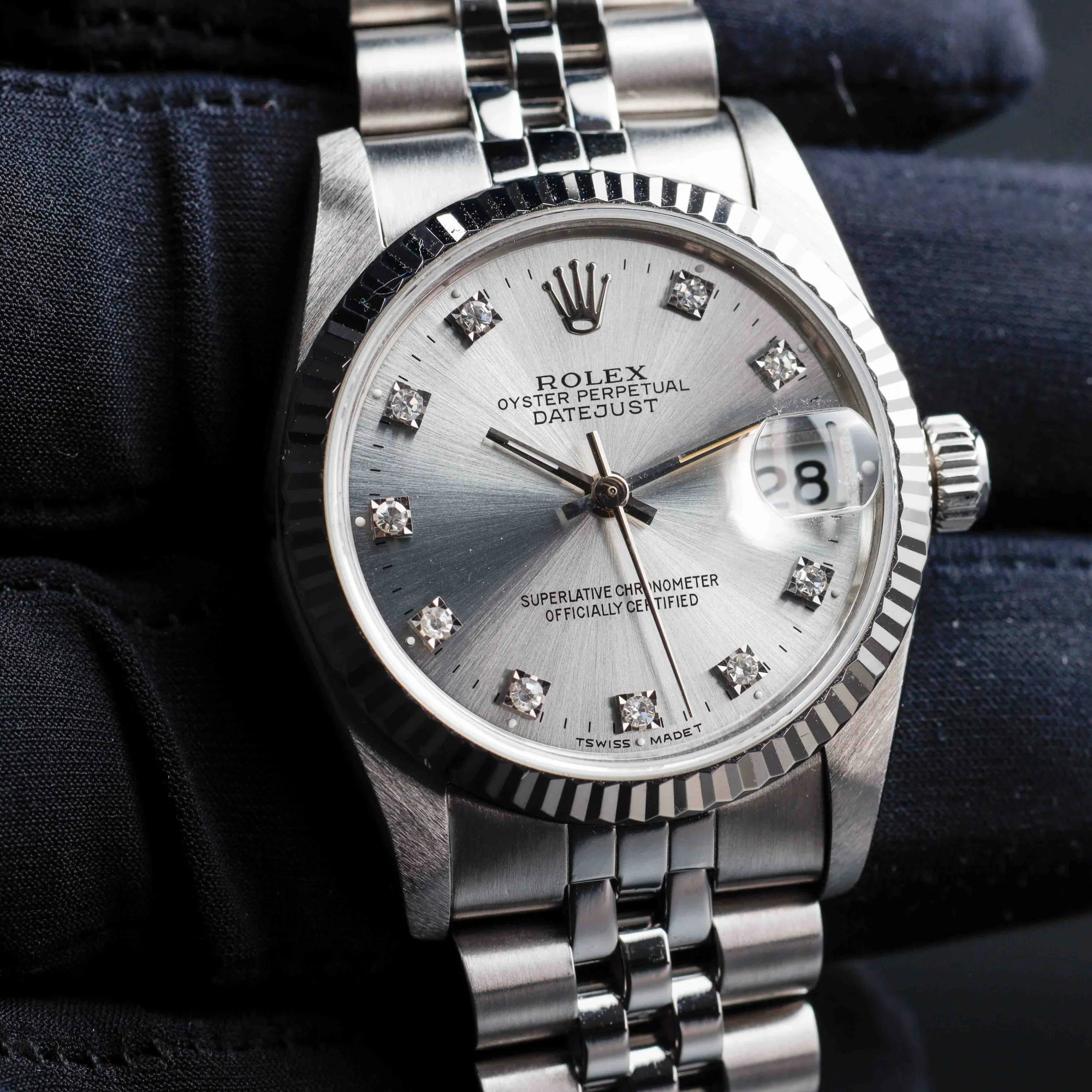 Rolex Datum31just stahl/gold 10