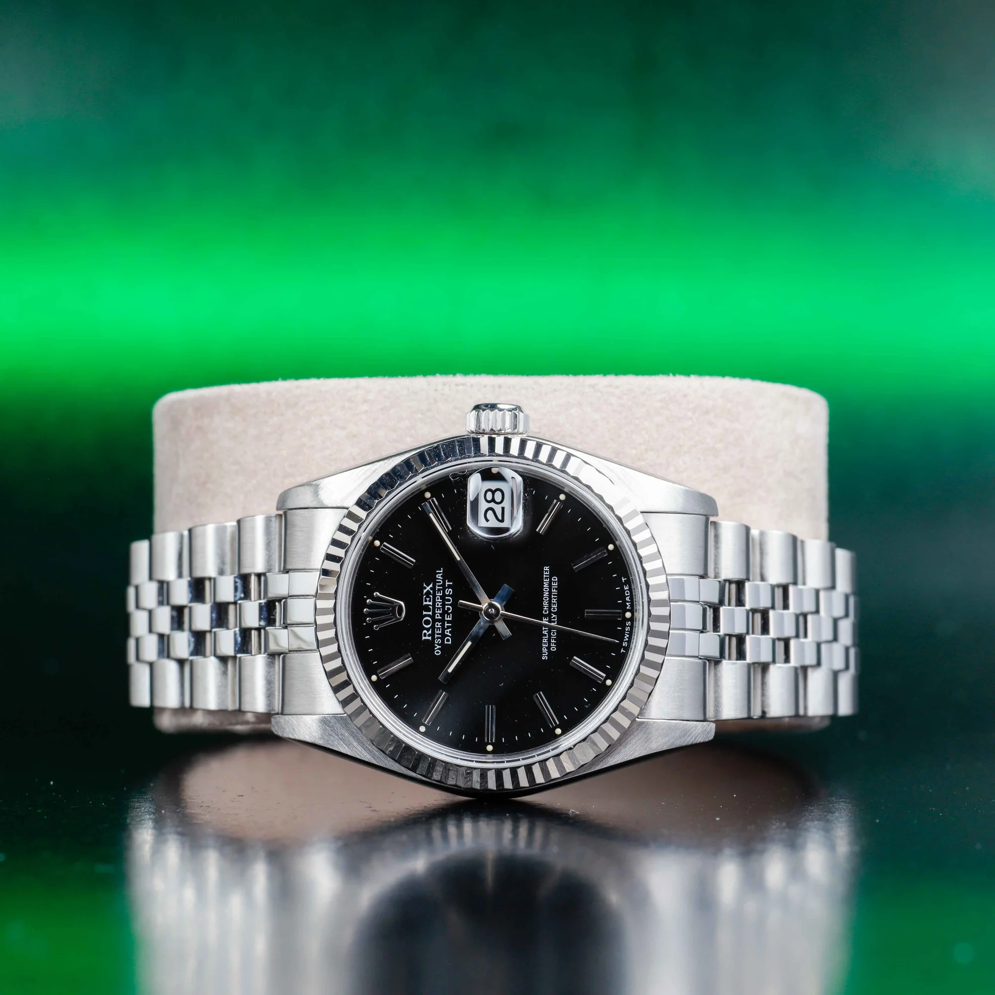 Rolex Datejust 31 steel/white gold