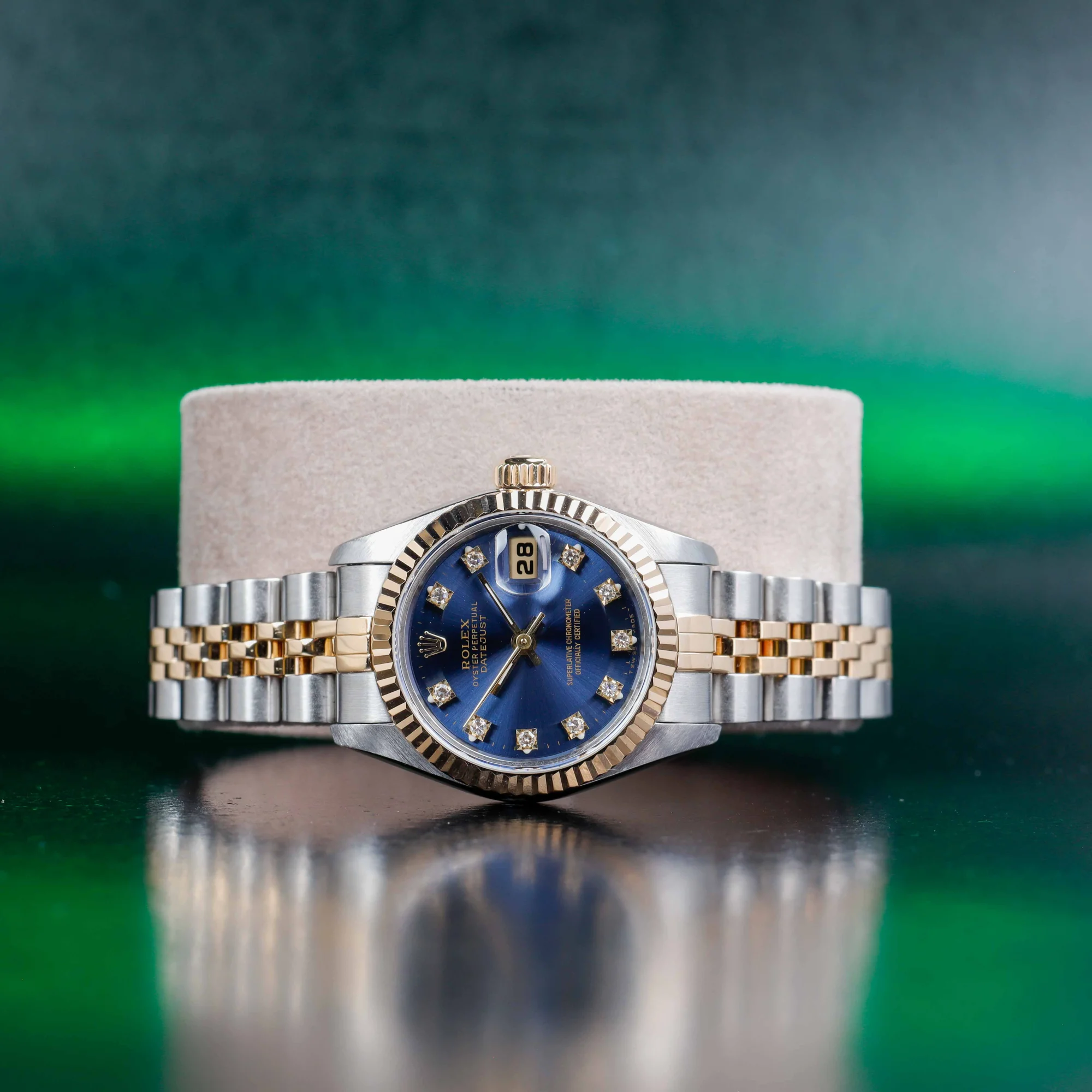 Rolex Lady-datejust 26 acier/or jaune