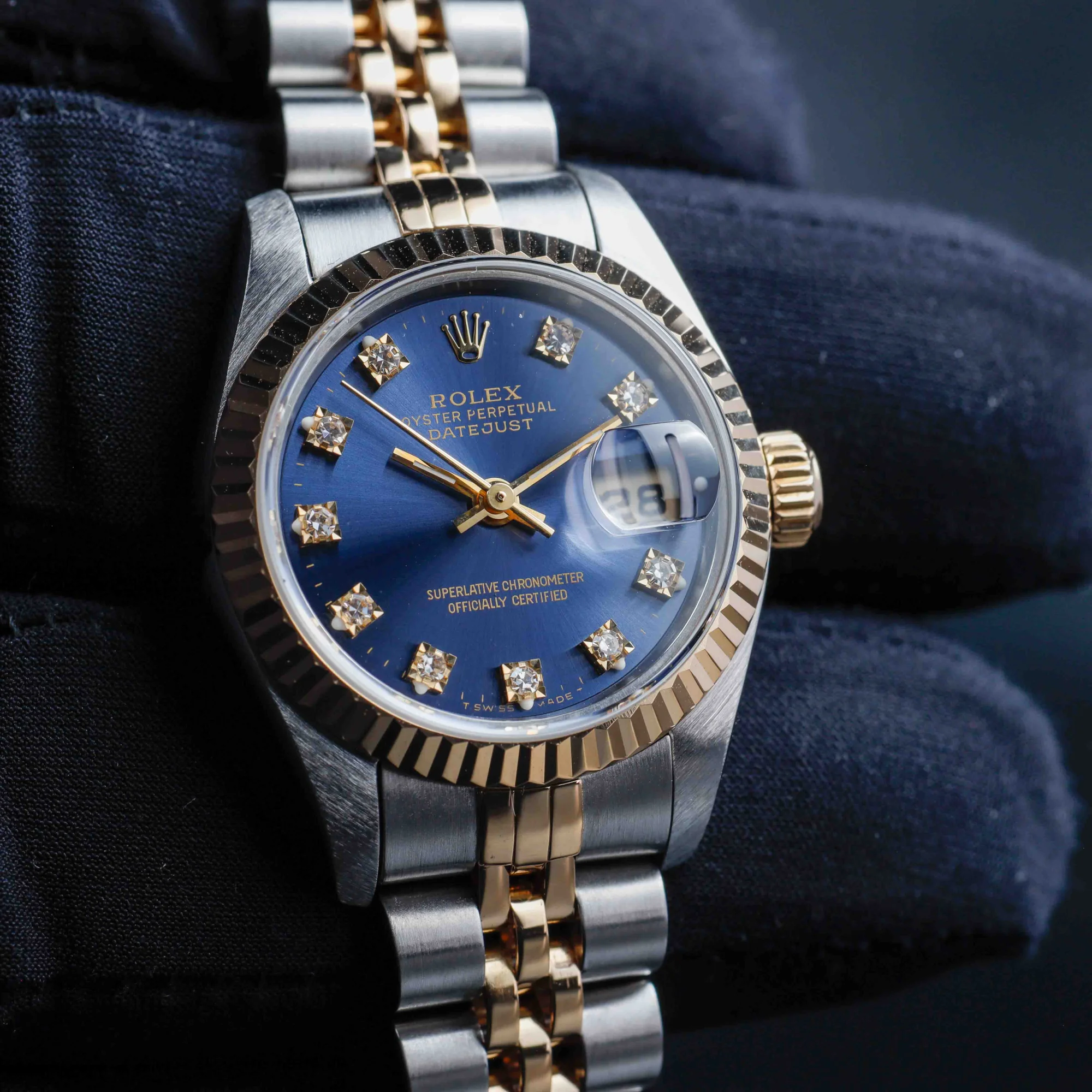 Rolex Lady-datejust 26 acier/or jaune 10