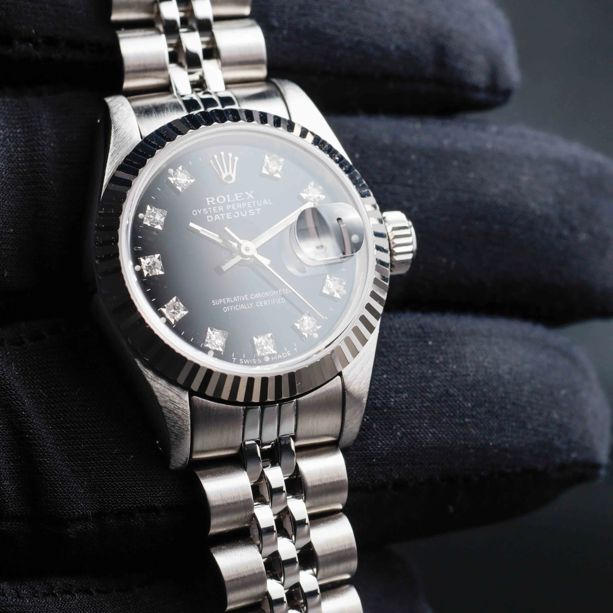 Rolex Lady-datejust 26 acciaio/oro bianco 10