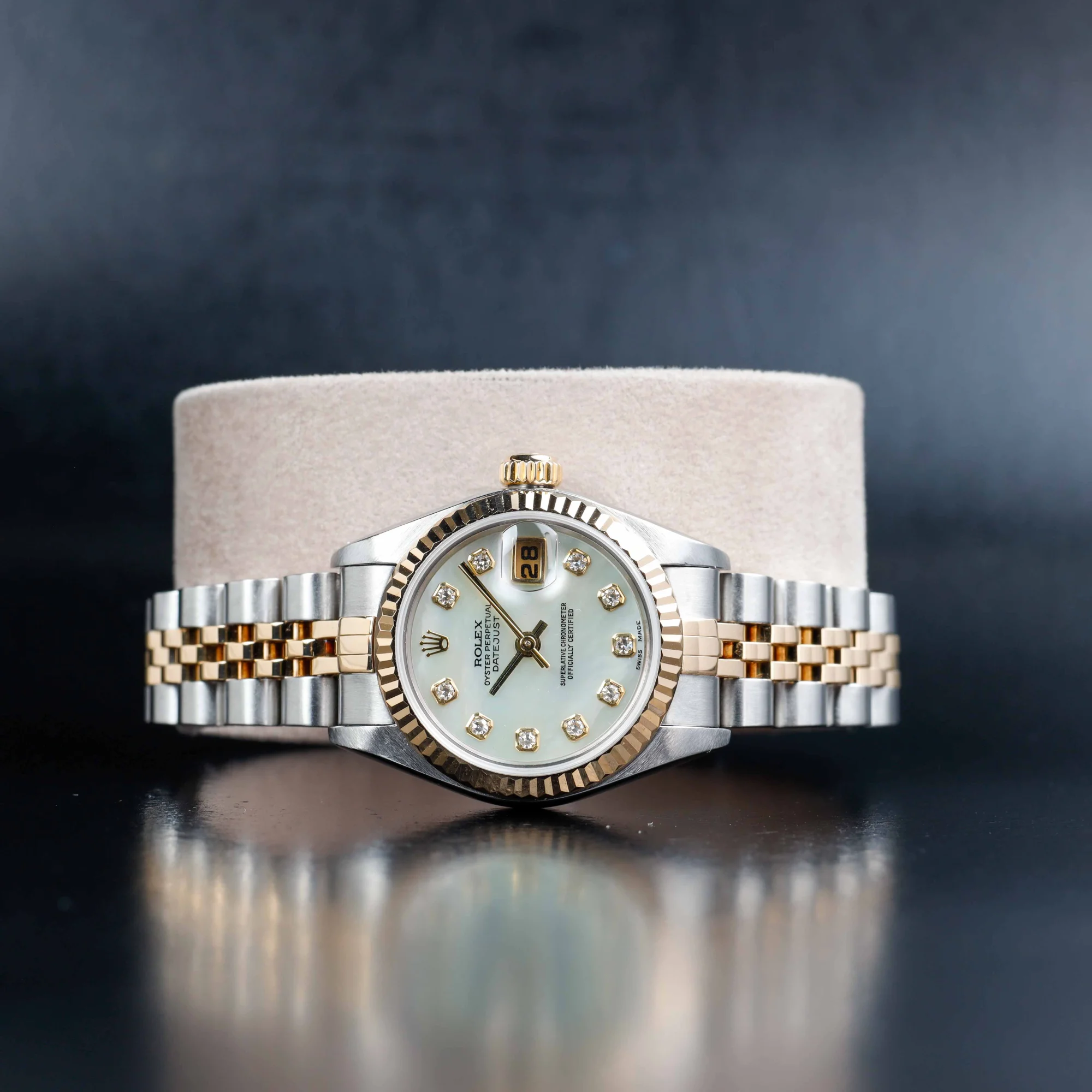 Rolex Lady-datejust 26 acier/or jaune 2