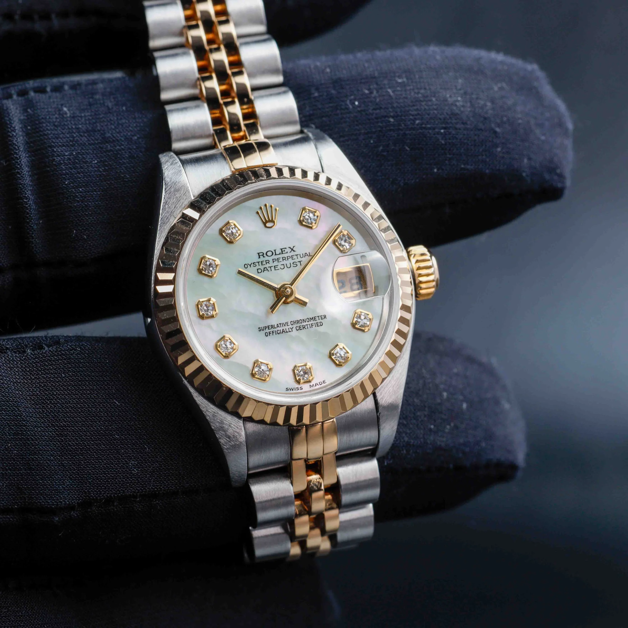 Rolex Lady-datejust 26 acier/or jaune 10