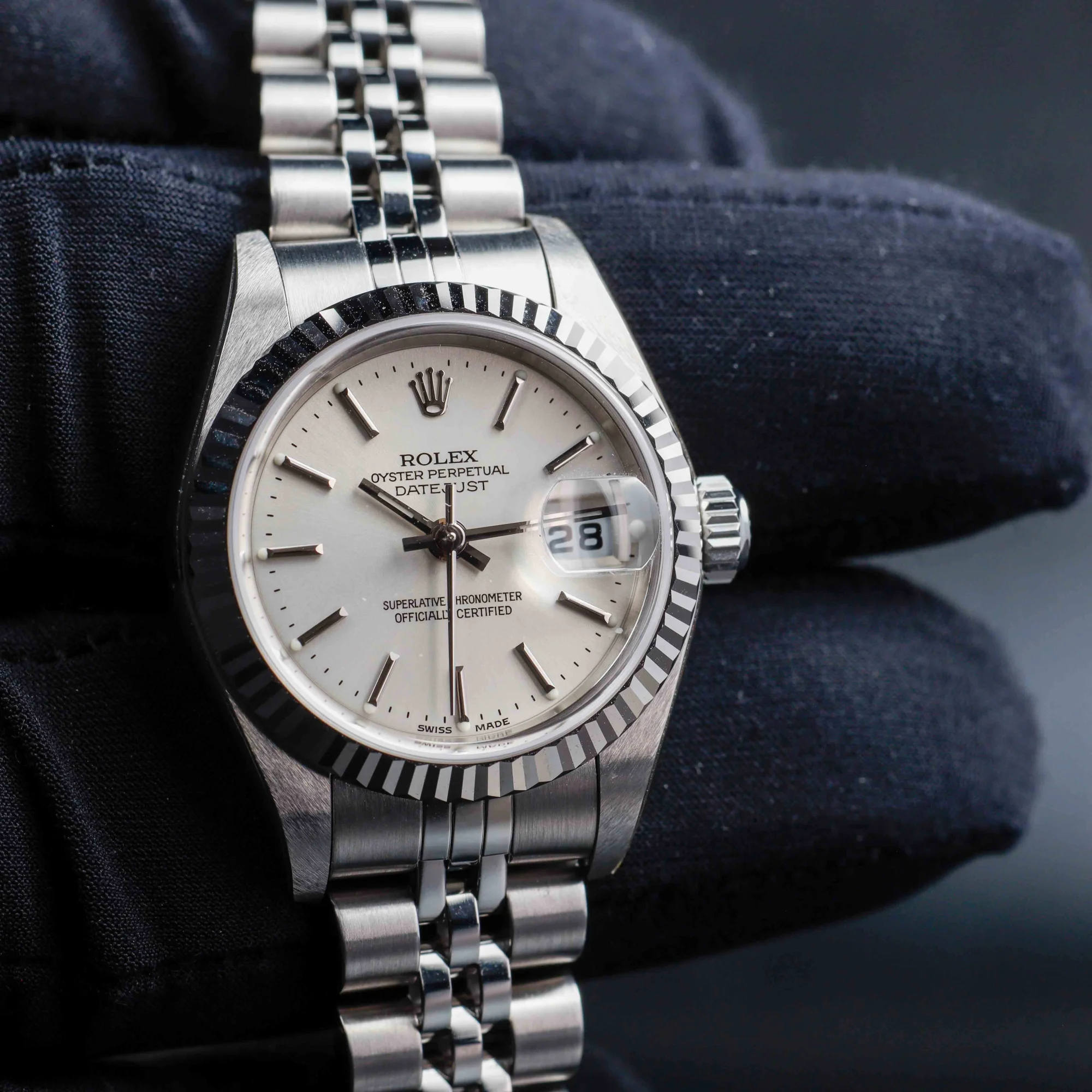 Rolex Lady-datejust 26 nos With Stickers acciaio 10