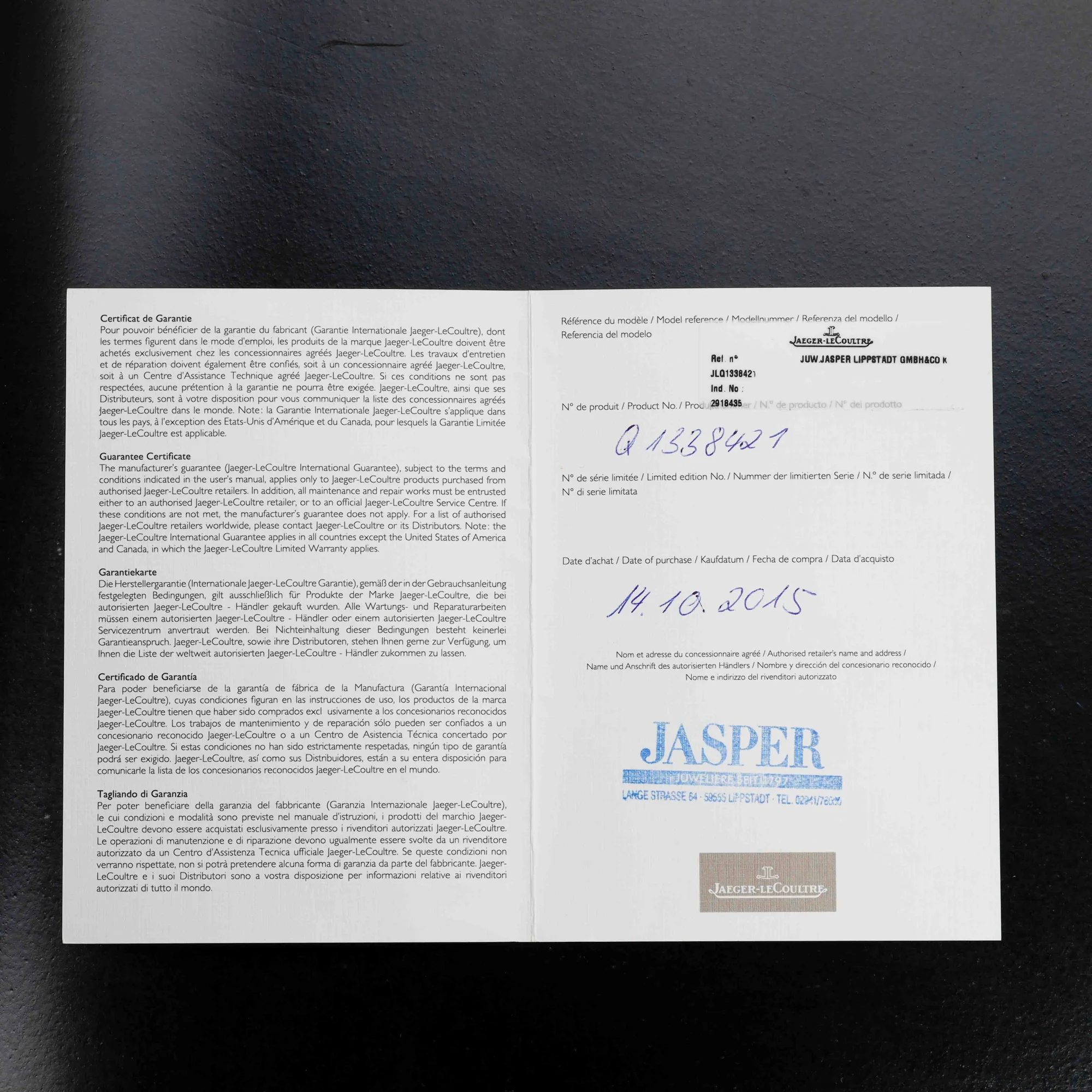 Jaeger-LeCoultre Master Ultra Thin steel 12