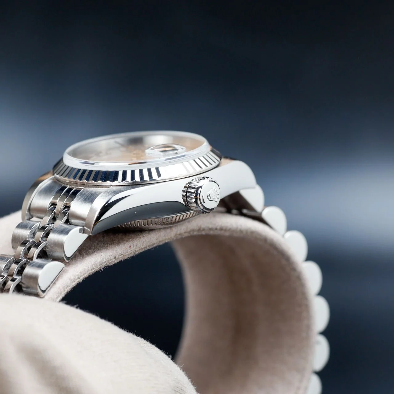 Rolex Lady-datejust 26 acciaio e oro bianco 6
