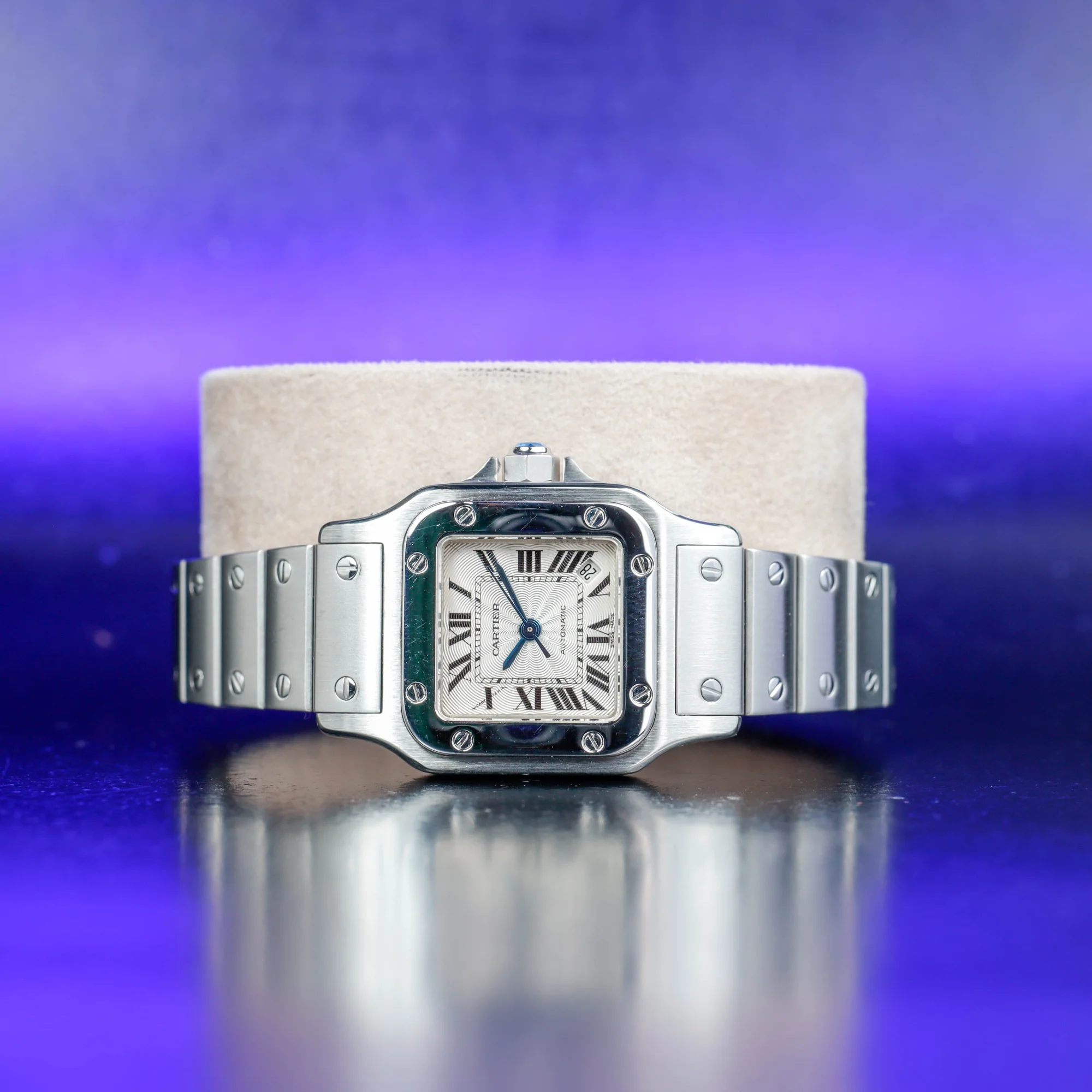 Cartier Santos GalbÉe stahl