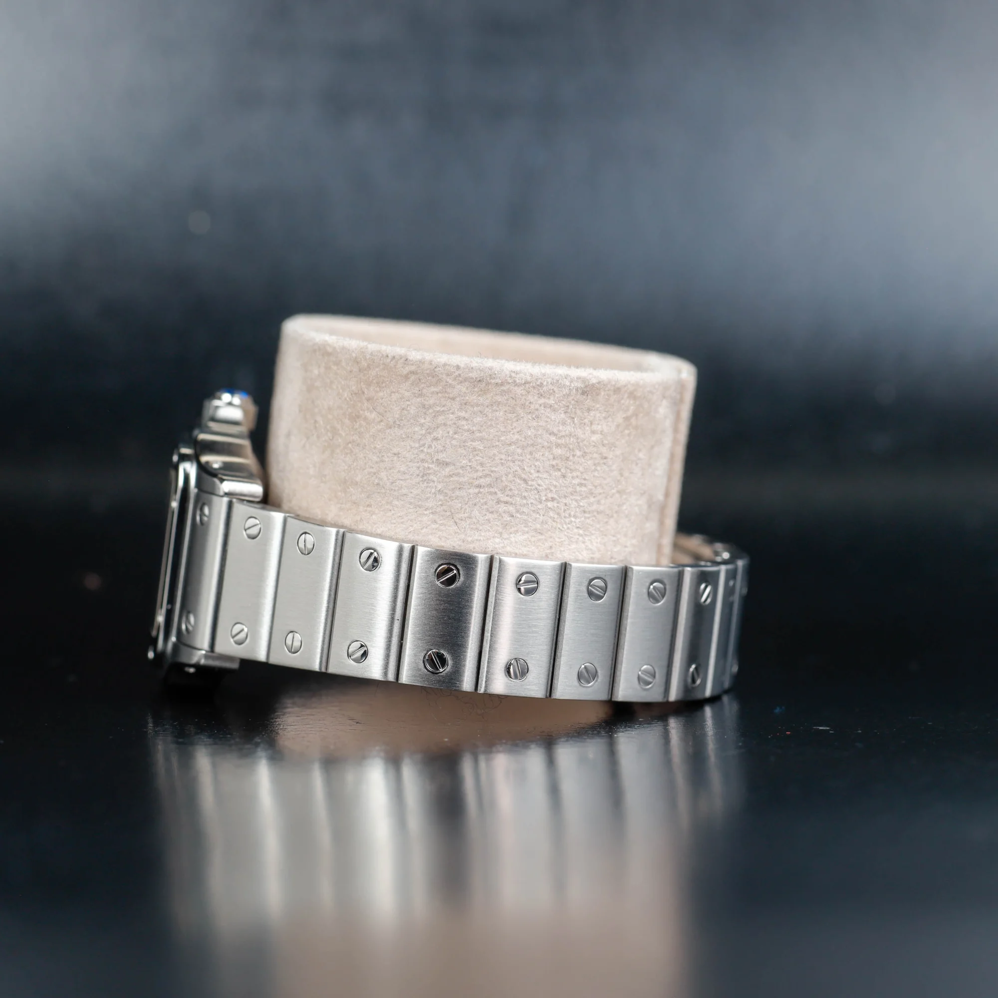 Cartier Santos GalbÉe stahl 3