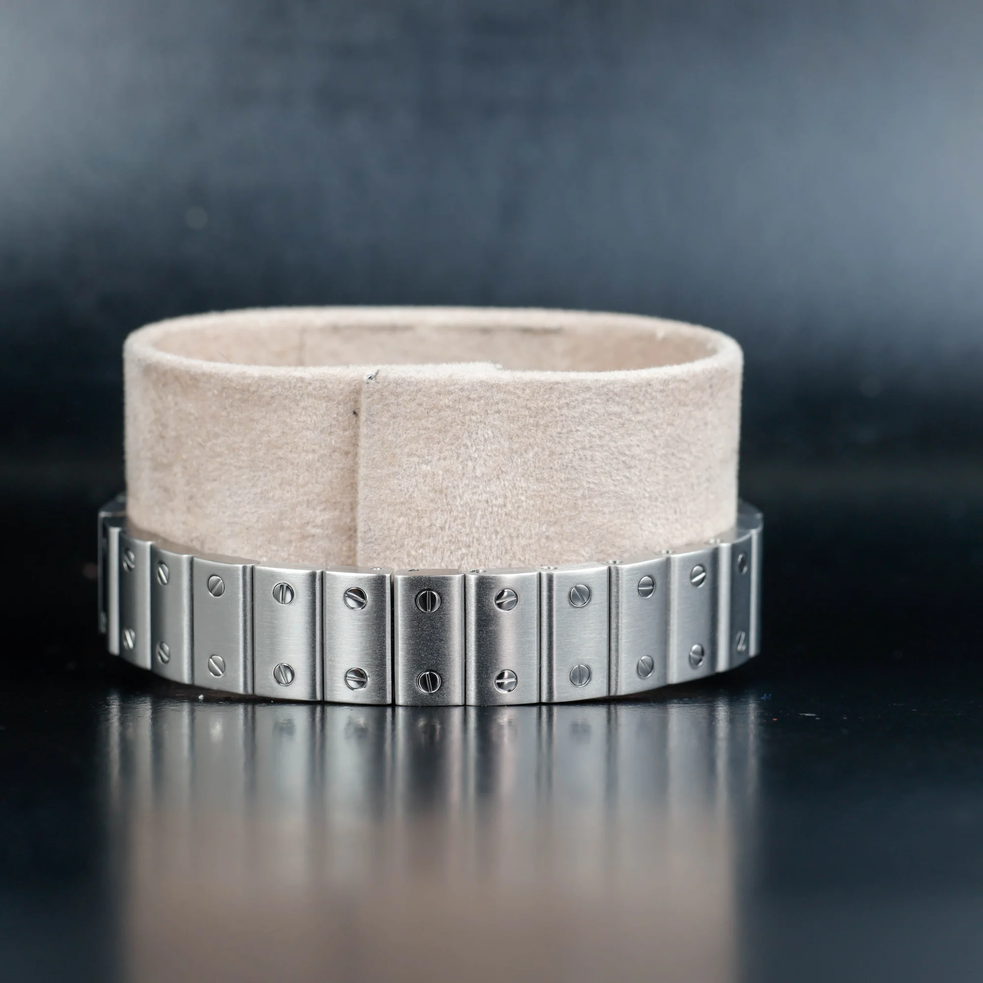 Cartier Santos GalbÉe stahl 4
