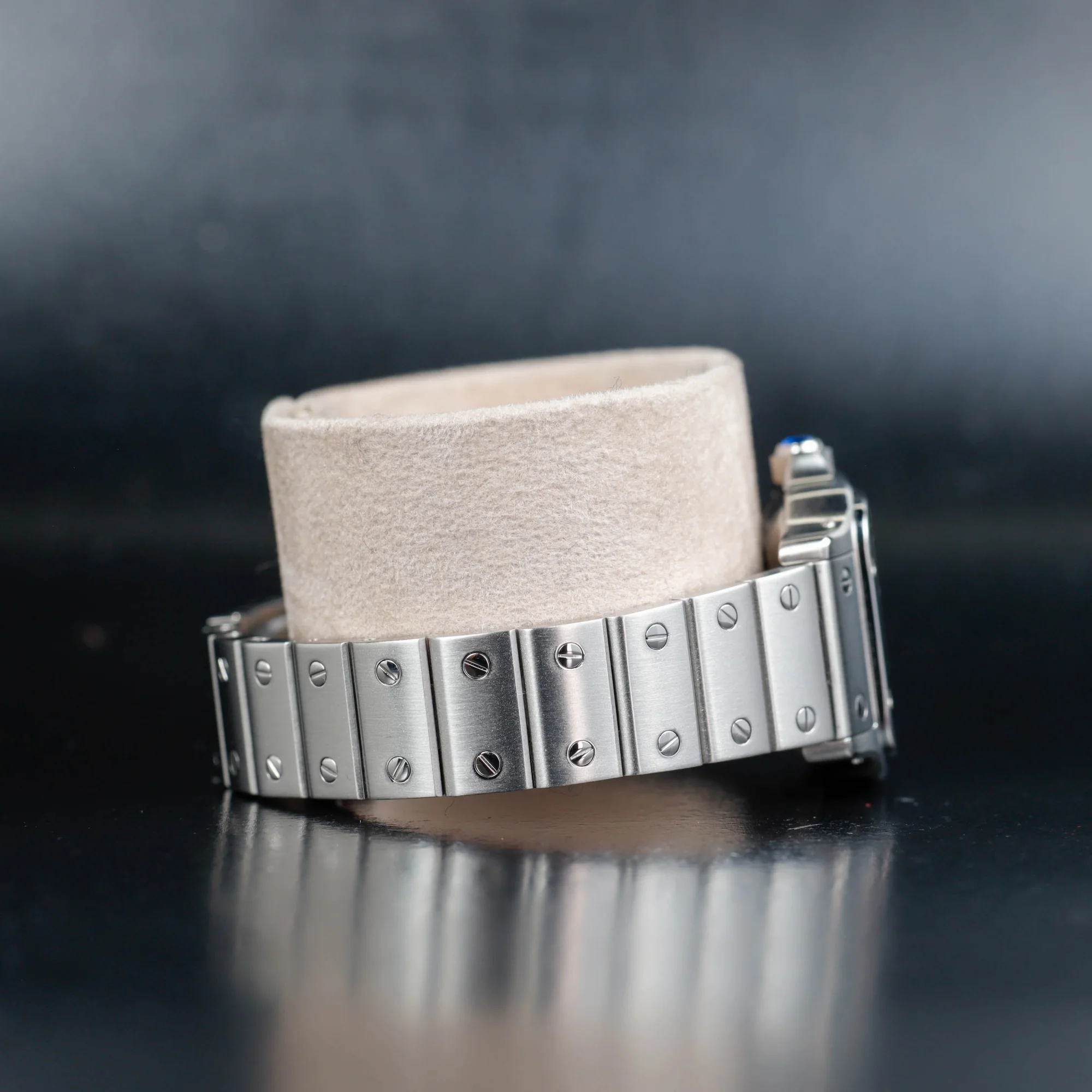 Cartier Santos GalbÉe stahl 5