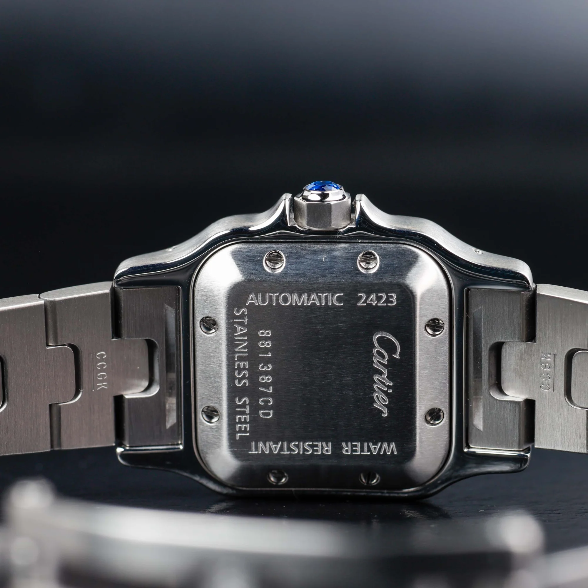 Cartier Santos GalbÉe stahl 11