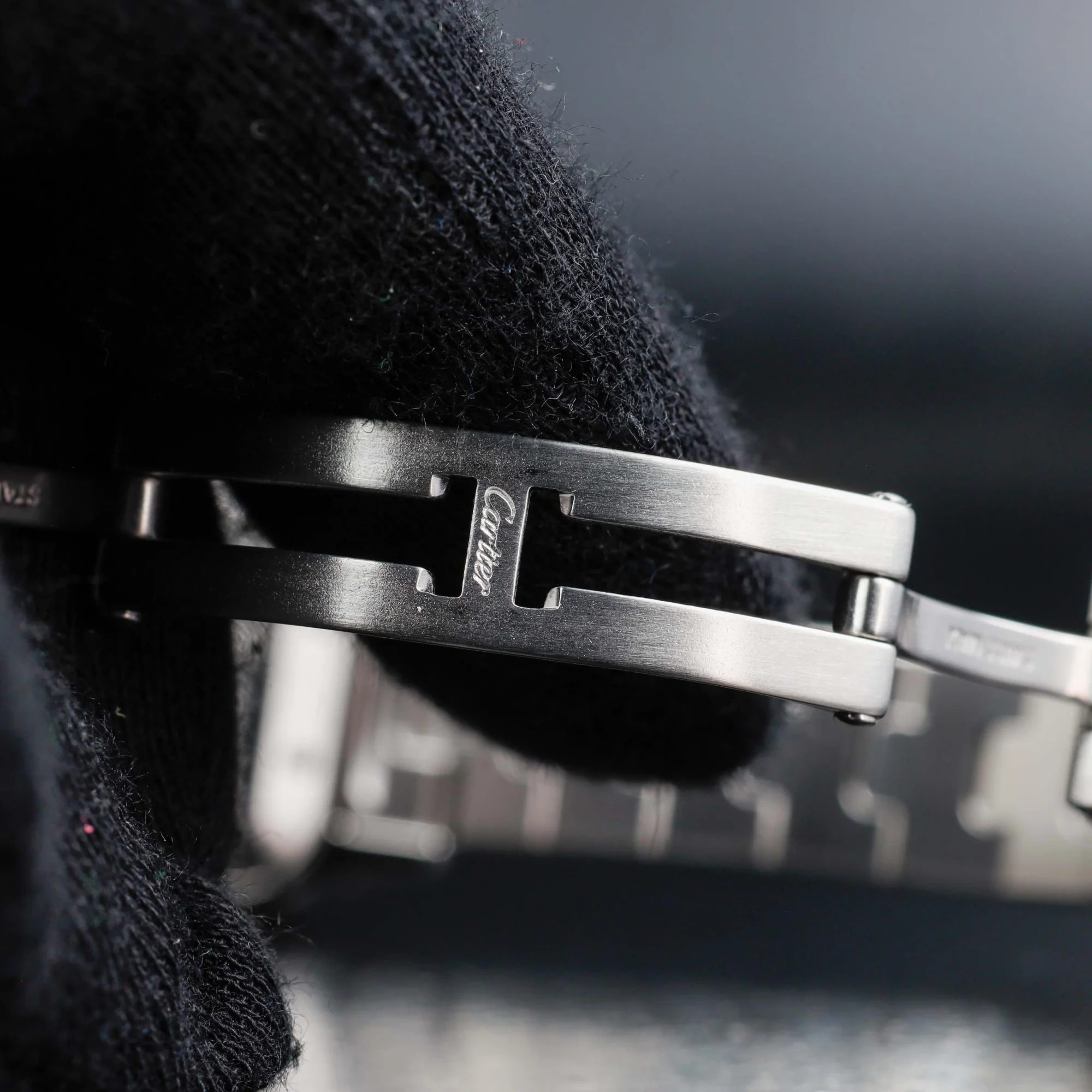 Cartier Santos GalbÉe stahl 12