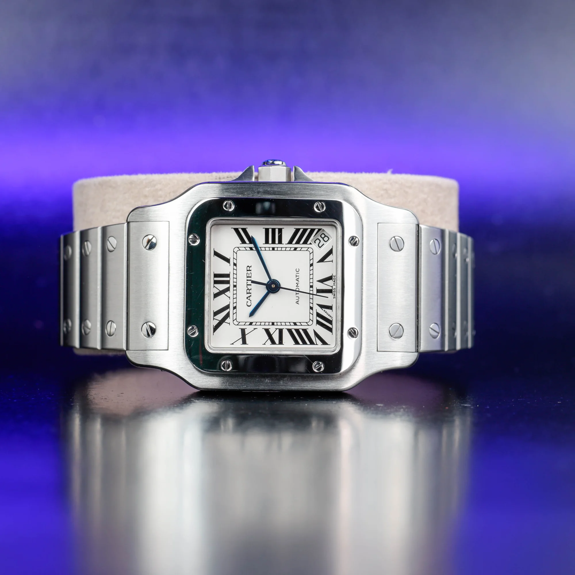 Cartier Santos GalbÉe Xl acier
