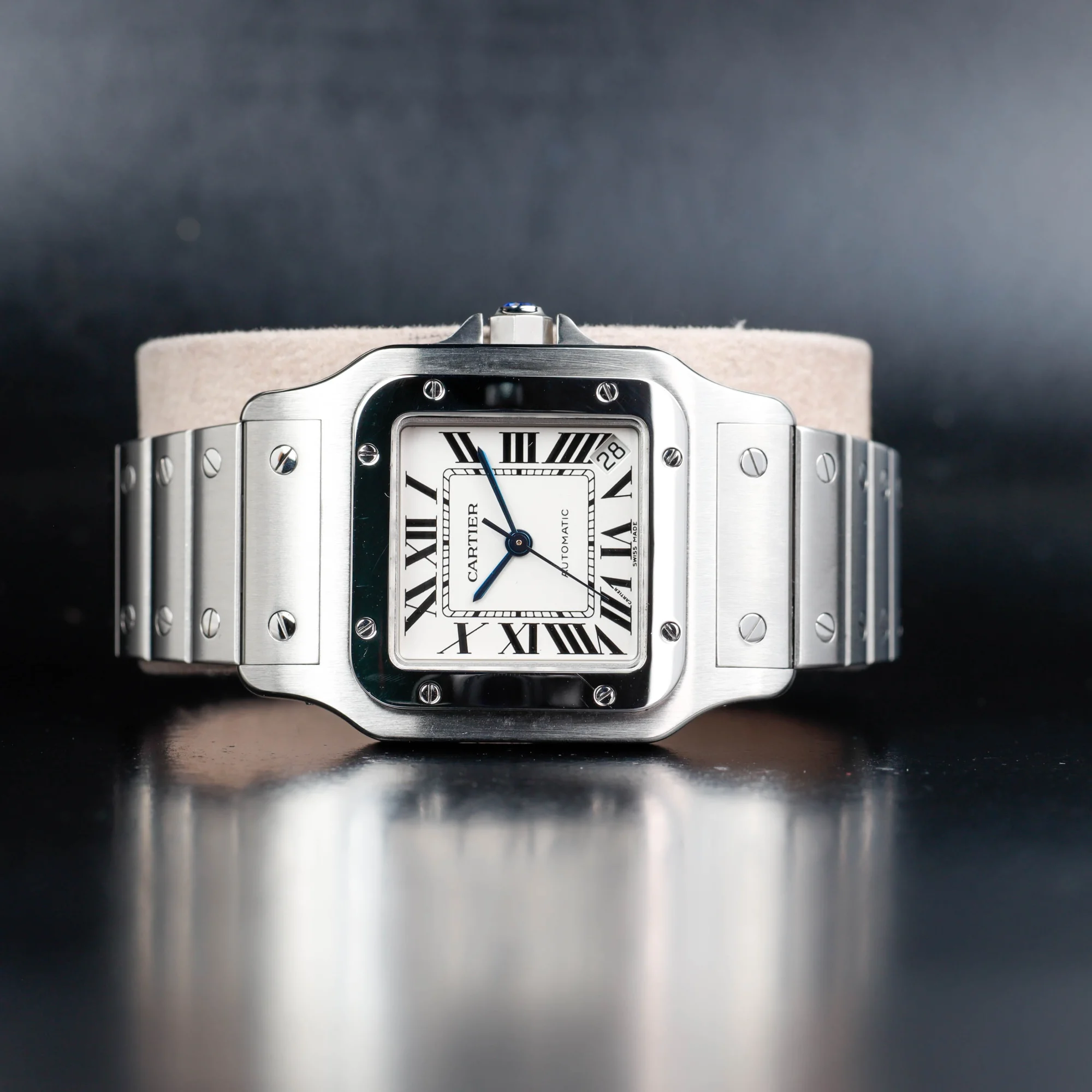 Cartier Santos GalbÉe Xl acier 2