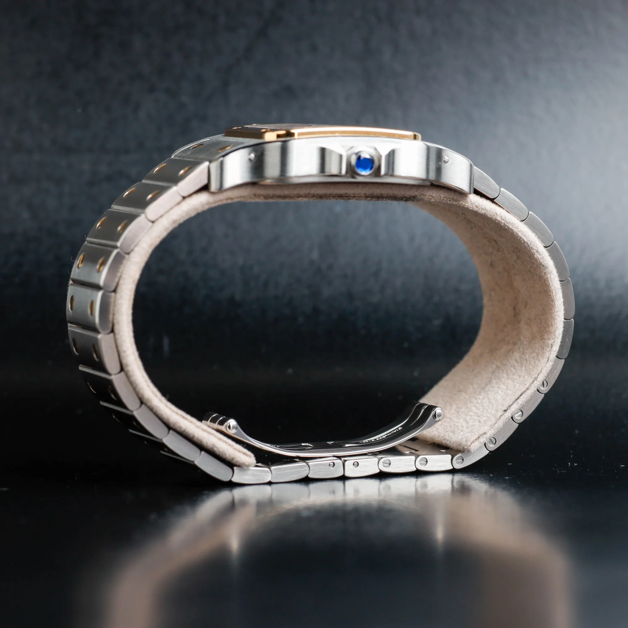 Cartier Santos GalbÉe steel/yellow gold 8