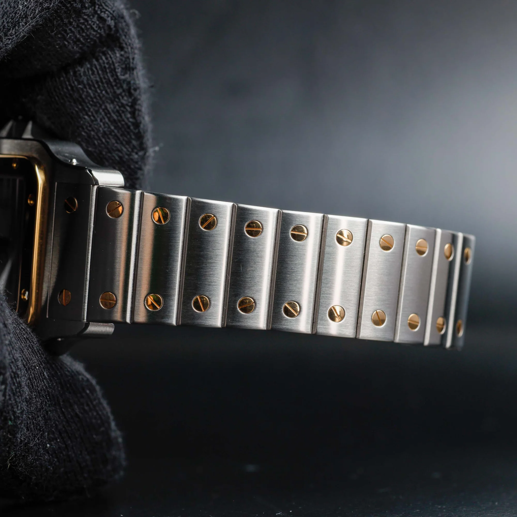 Cartier Santos GalbÉe steel/yellow gold 9