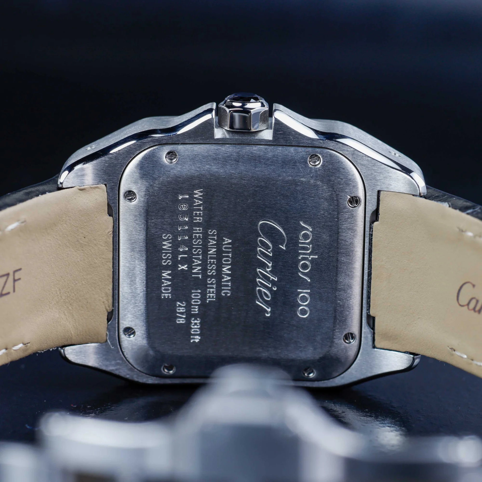 Cartier Santos 100 steel 9