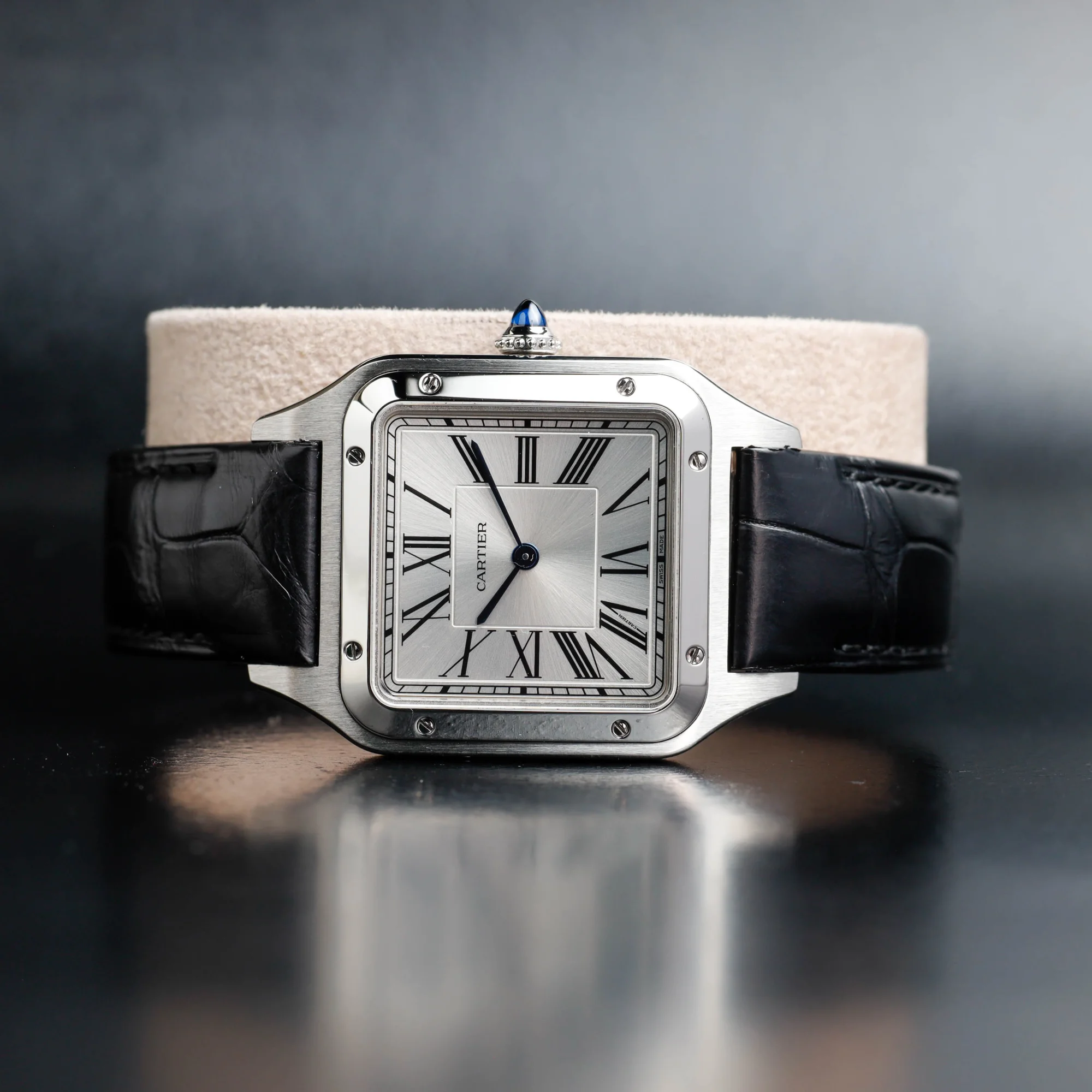 Cartier Santos Dumont acier 2