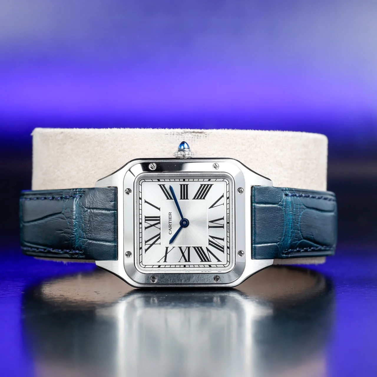 Cartier Santos Dumont steel