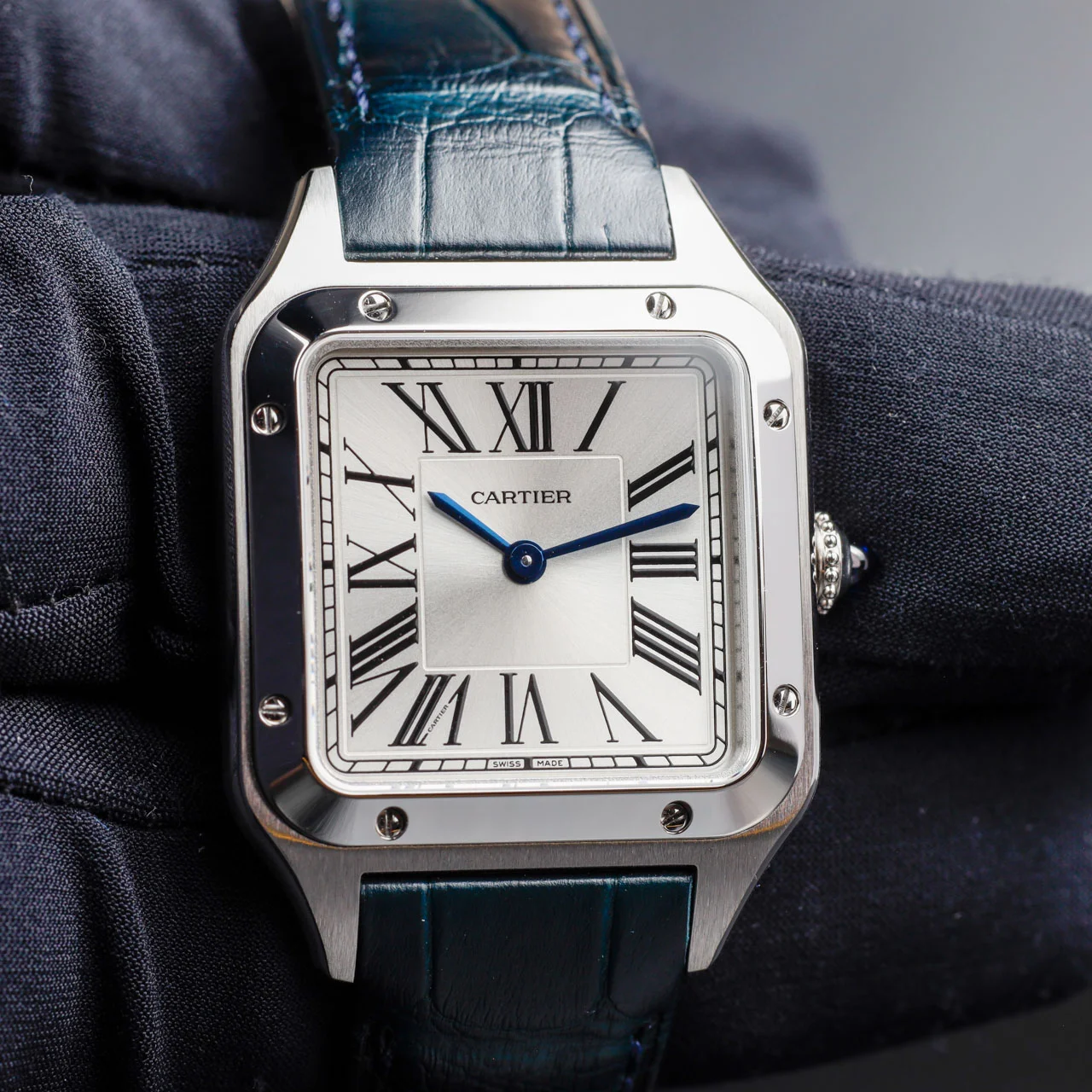 Cartier Santos Dumont acciaio 8