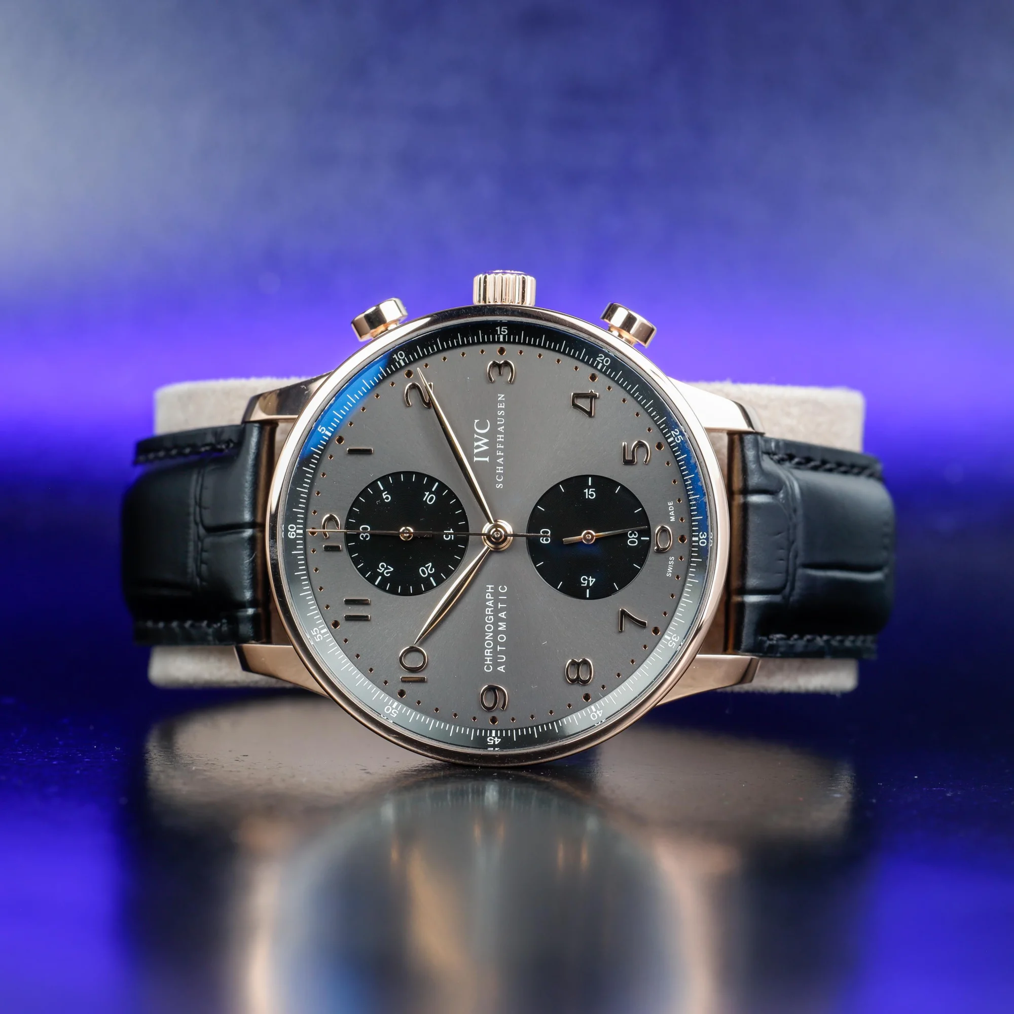 IWC Portuguese Chronograph rose gold