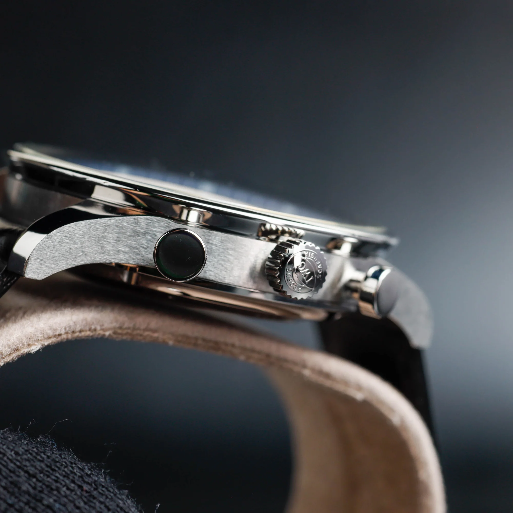 IWC Portugiesischer Chronograph stahl 7