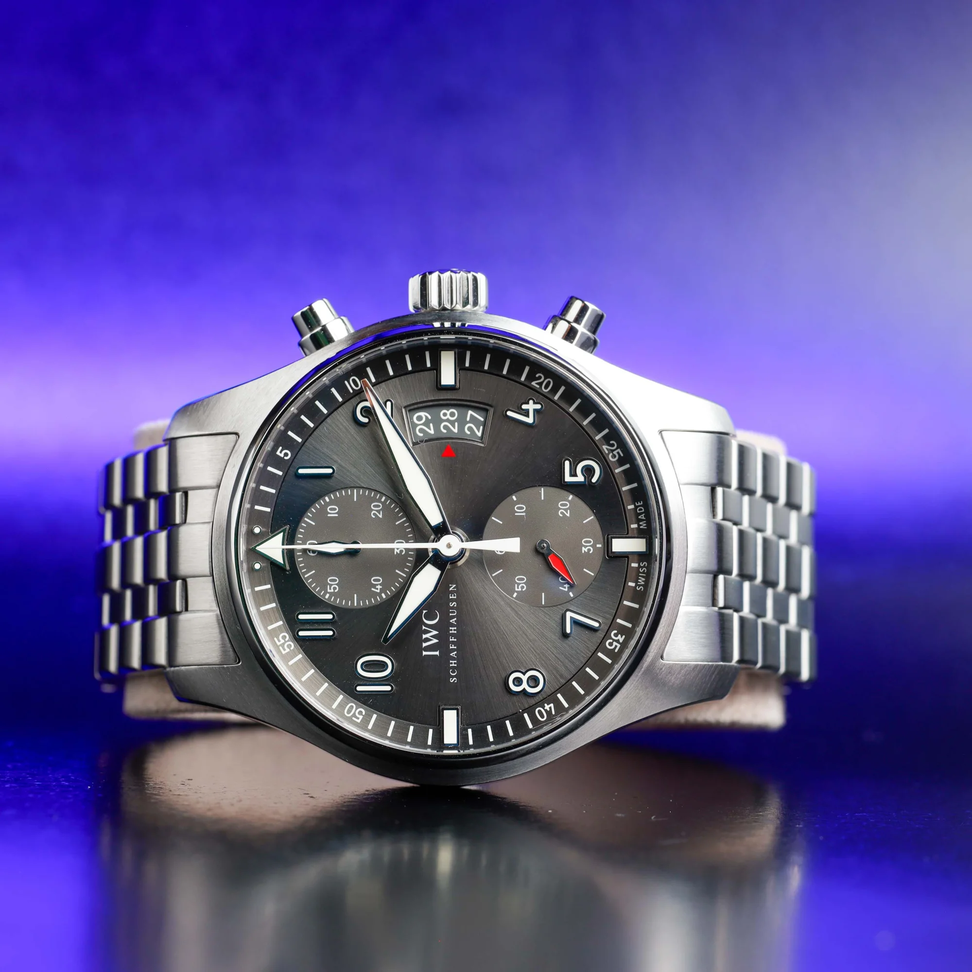 IWC Spitfire-chronograph stahl