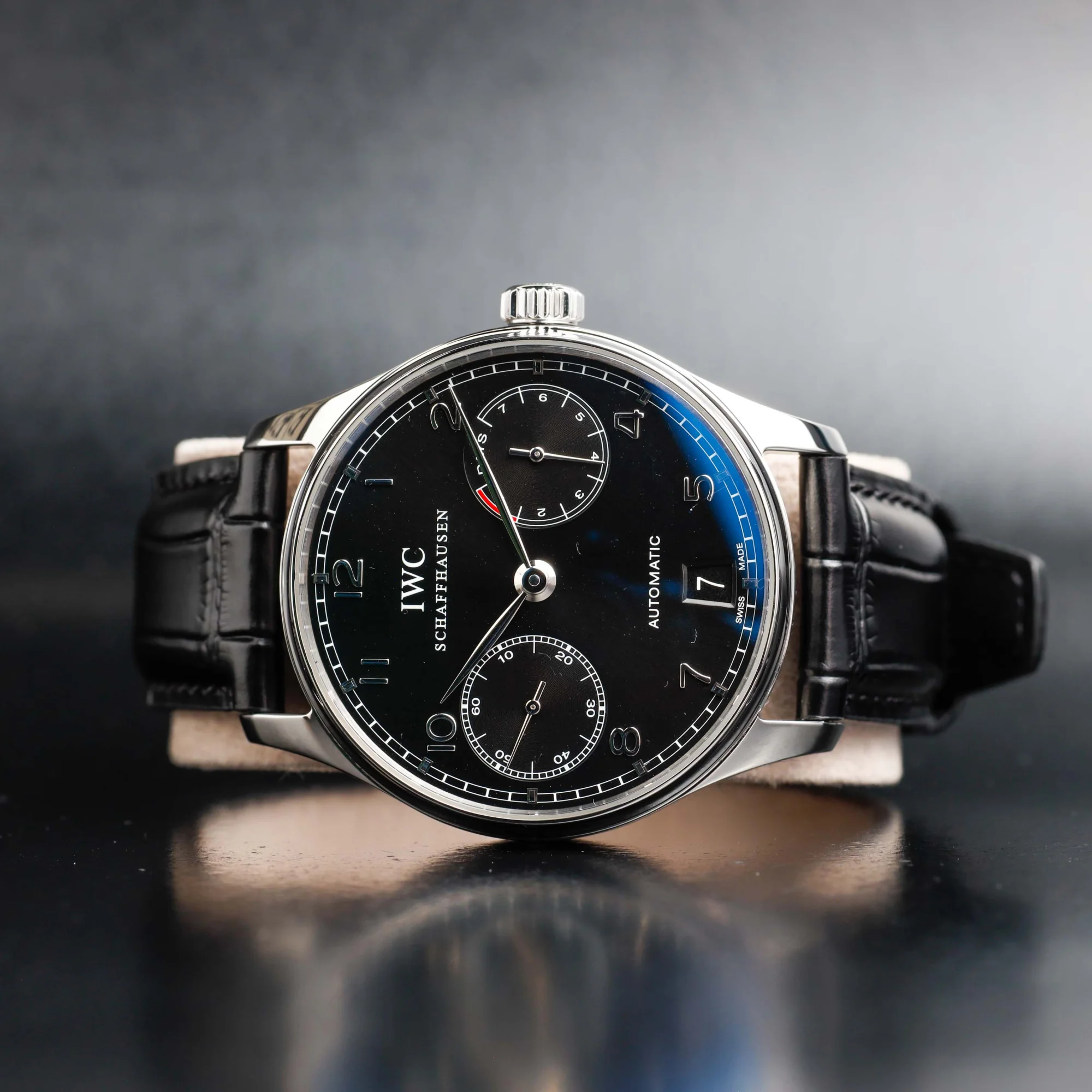 IWC Portugiesisch Automatisch stahl 2